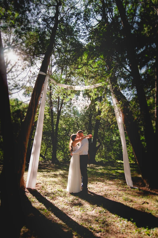 A Forest Wedding Ceremony - Melissa Cervantes Photography