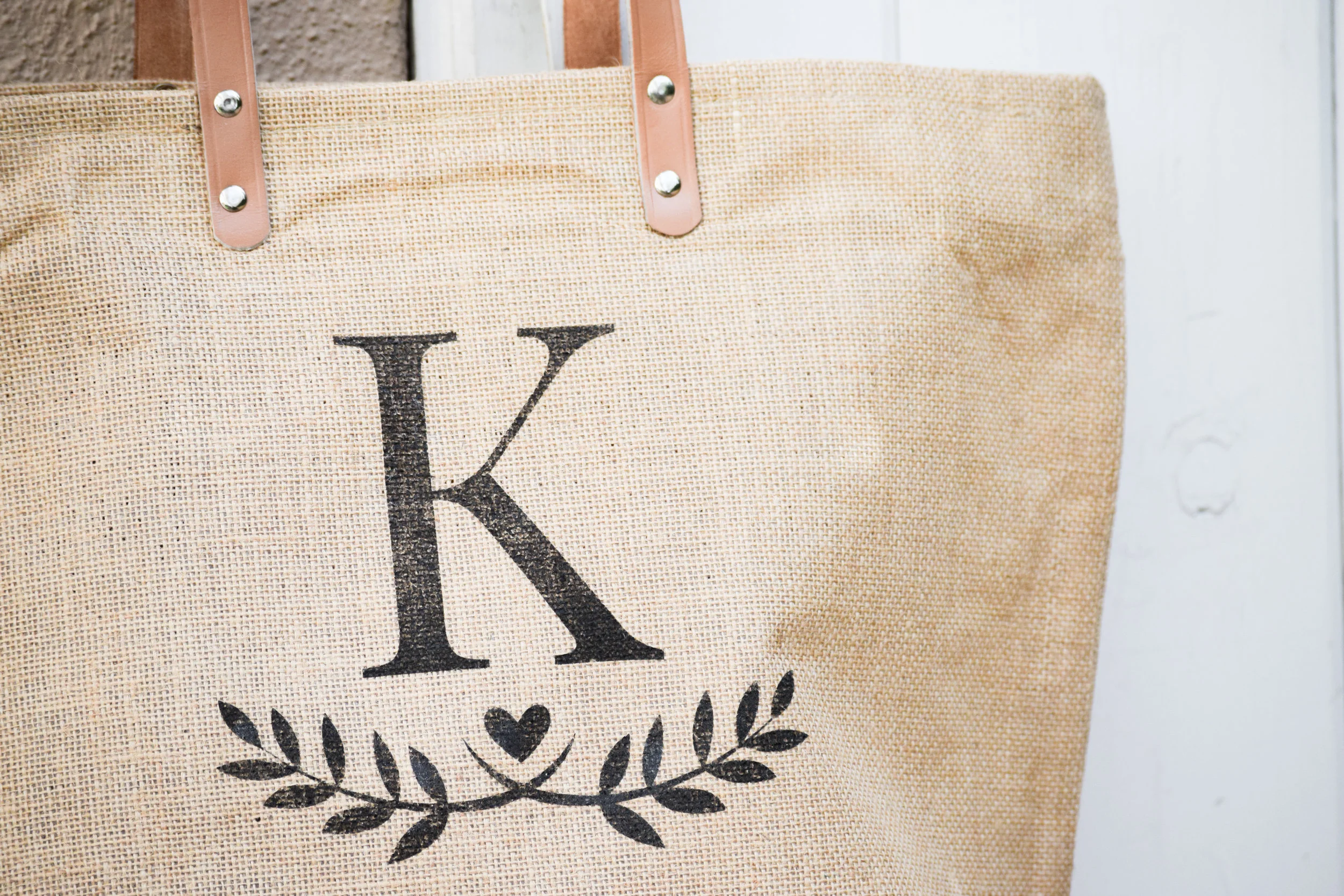 The Bridal Boutique - Burlap Bridesmaid Tote - Bridesmaid Gift Bags - Emma and the Bean