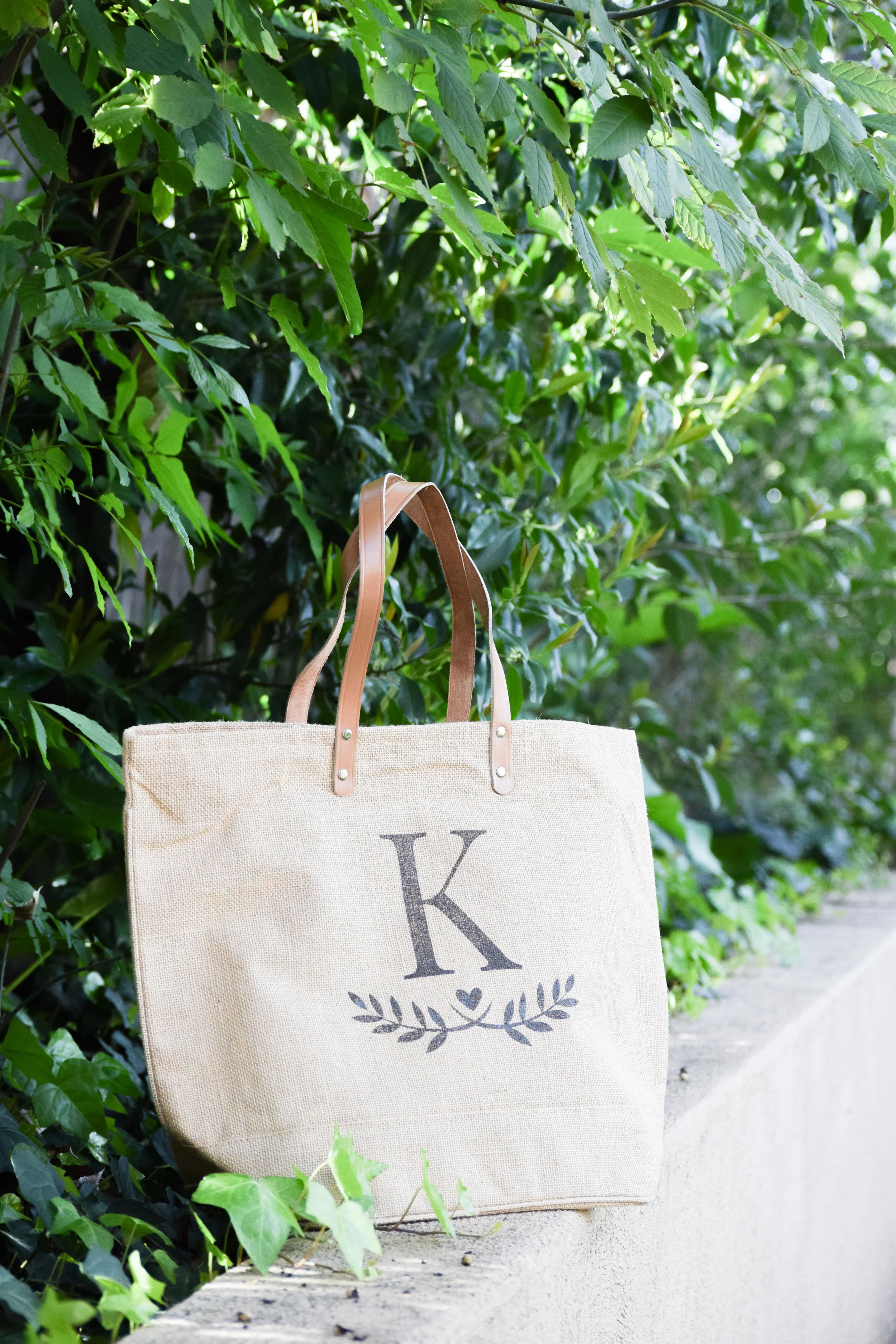 The Bridal Boutique - Burlap Bridesmaid Tote - Bridesmaid Gift Bags - Emma and the Bean
