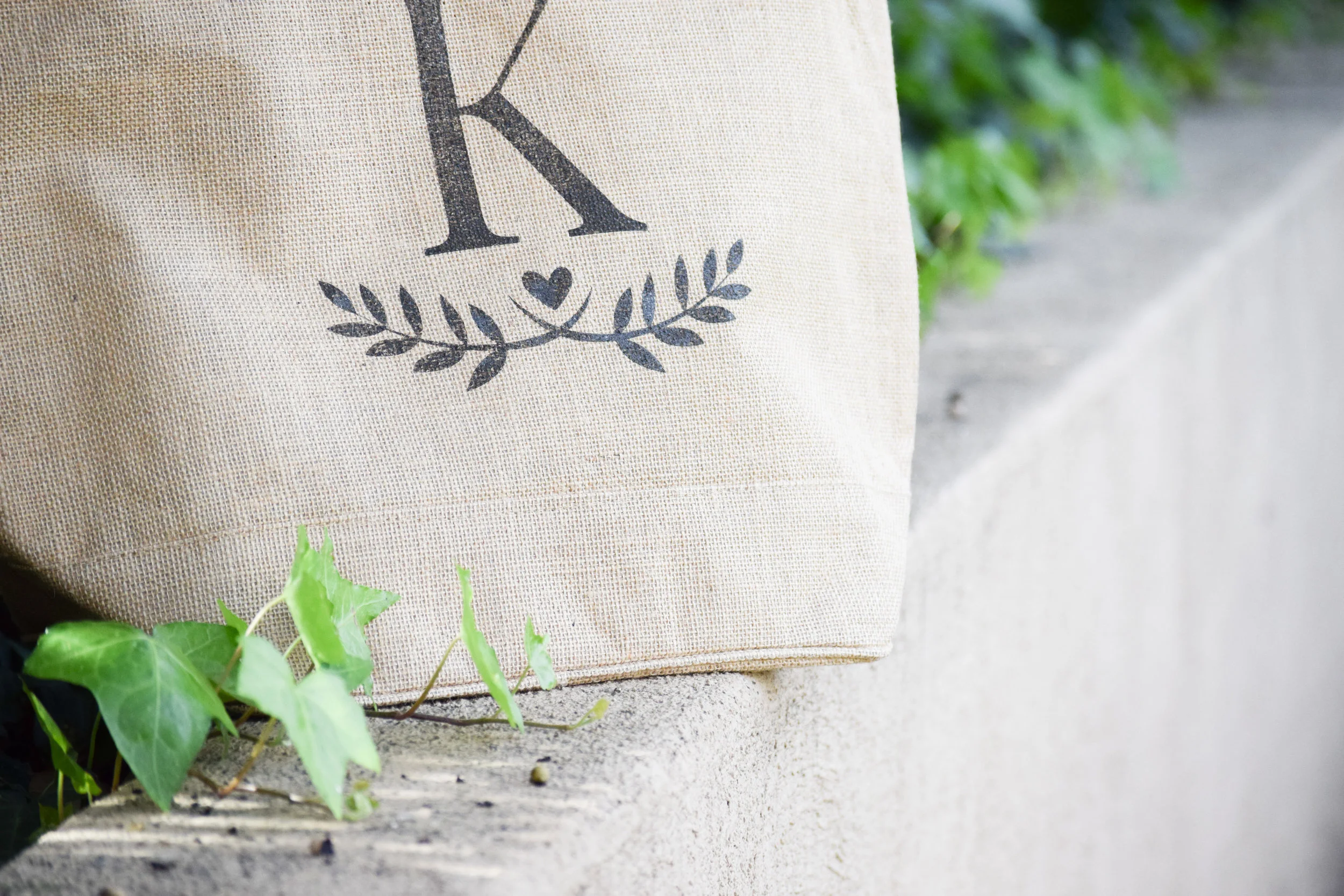 The Bridal Boutique - Burlap Bridesmaid Tote - Bridesmaid Gift Bags - Emma and the Bean