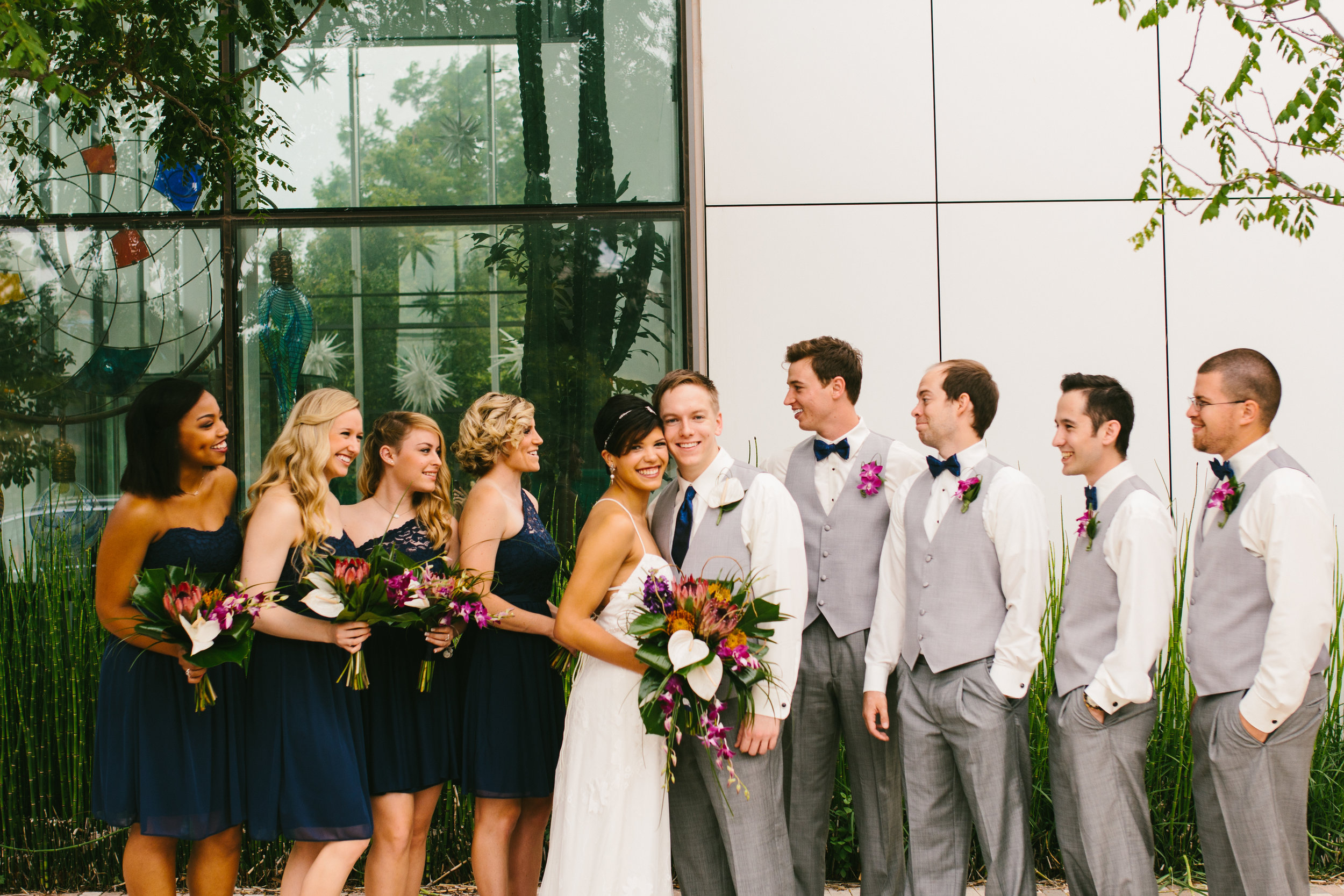 A Botanical Gardens Budget Wedding — The Overwhelmed Bride // Wedding ...