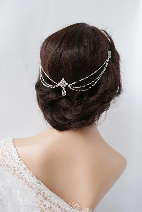 Gorgeous Bridal Hair Jewelry