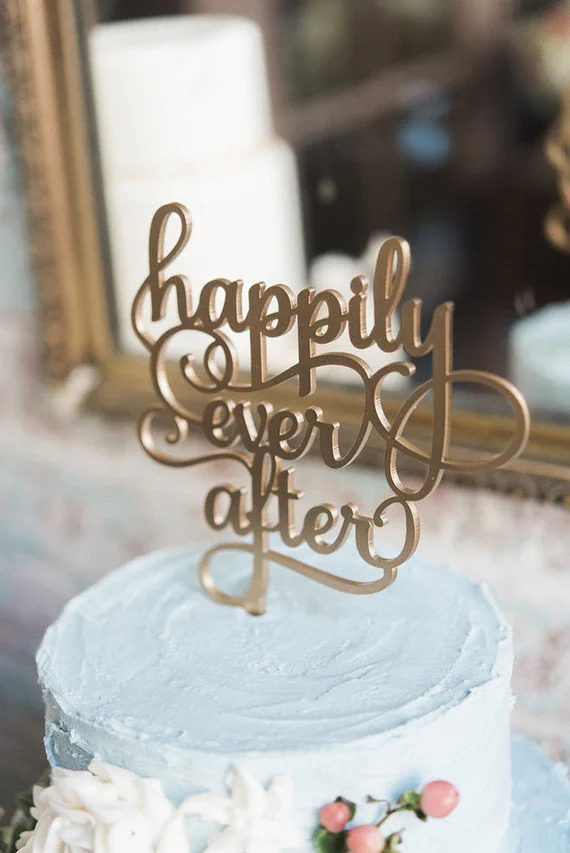 The Bridal Boutique Laser Cut Cake Toppers — The Overwhelmed Bride // Wedding Blog + SoCal