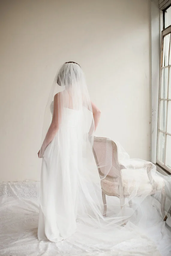 21 Cathedral Length Bridal Veils — The Overwhelmed Bride // Wedding