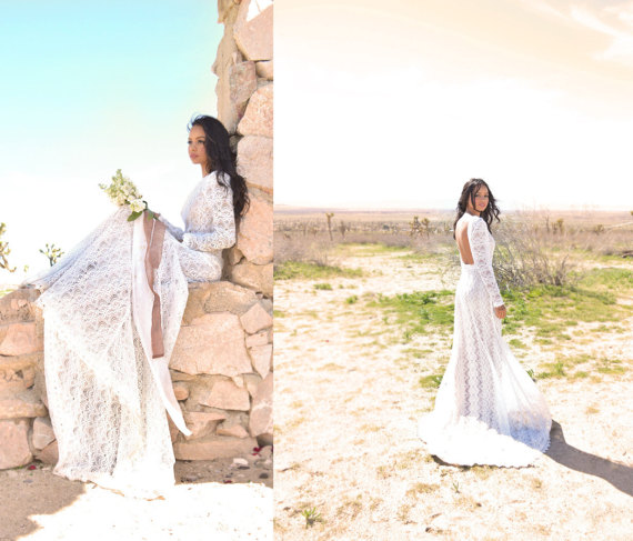 Boho Wedding Dresses Under $1000