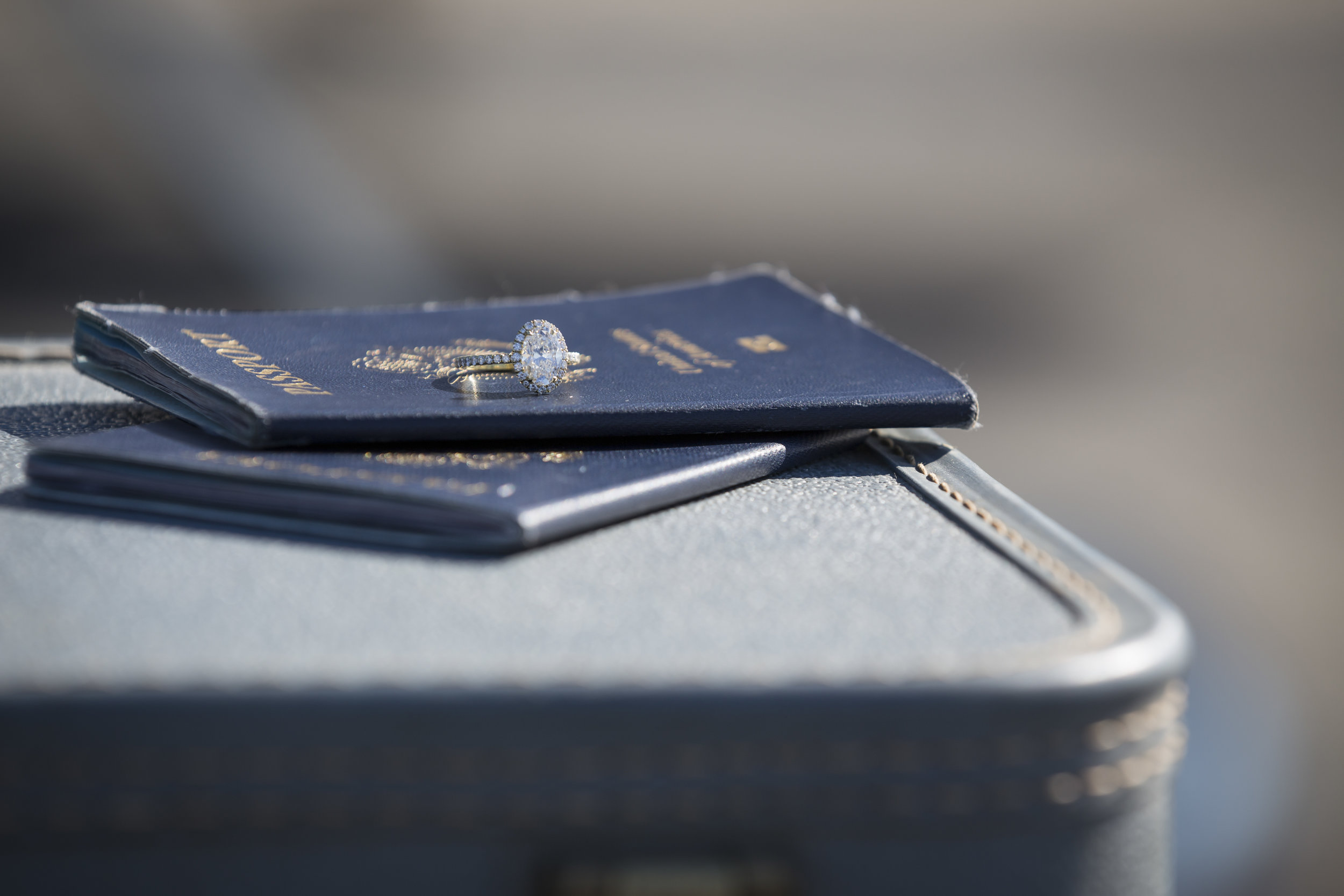 A Jet-Setting 1940's Engagement Session - Sarah Goldman Photography