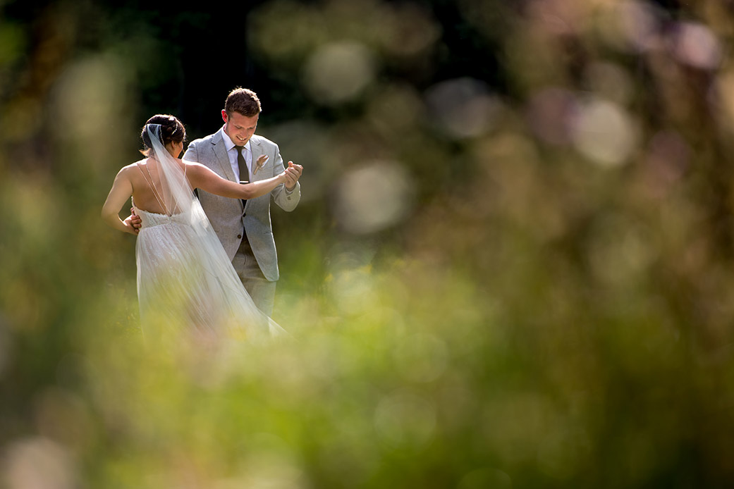 Gorgeous Open Field Wedding Photos - Catskills Hunter Mountain Bohemian Wedding - Custom by Nicole Photography