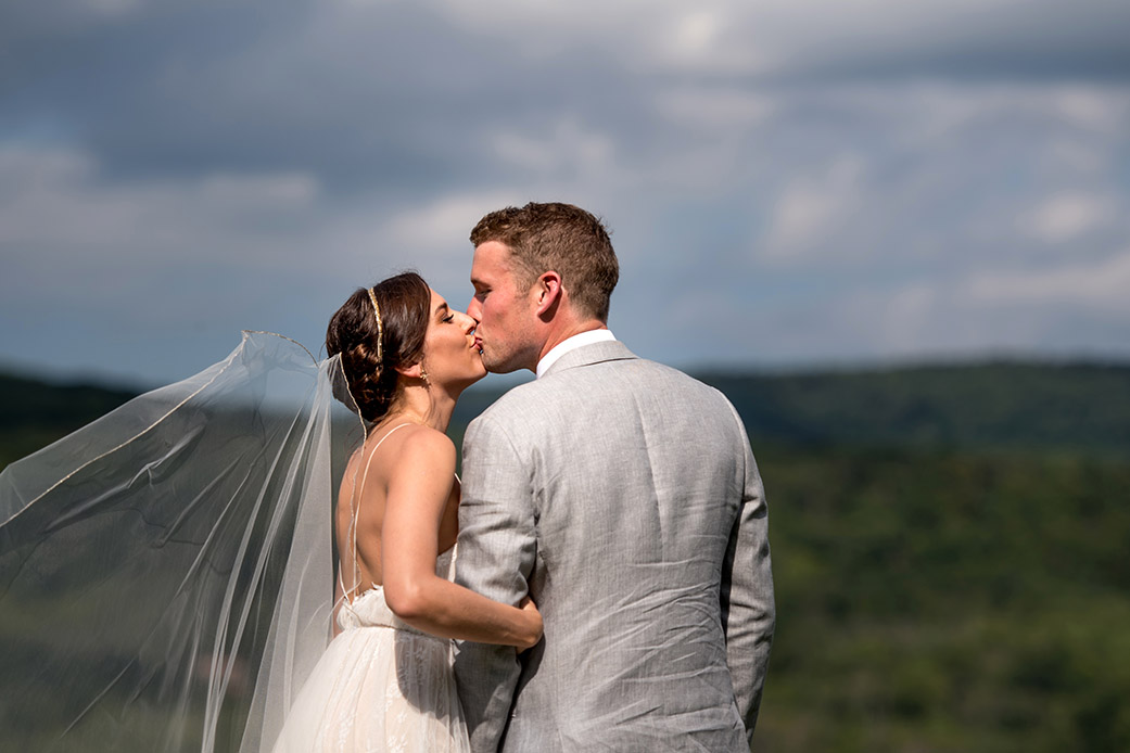 Gorgeous Open Field Wedding Photos - Catskills Hunter Mountain Bohemian Wedding - Custom by Nicole Photography