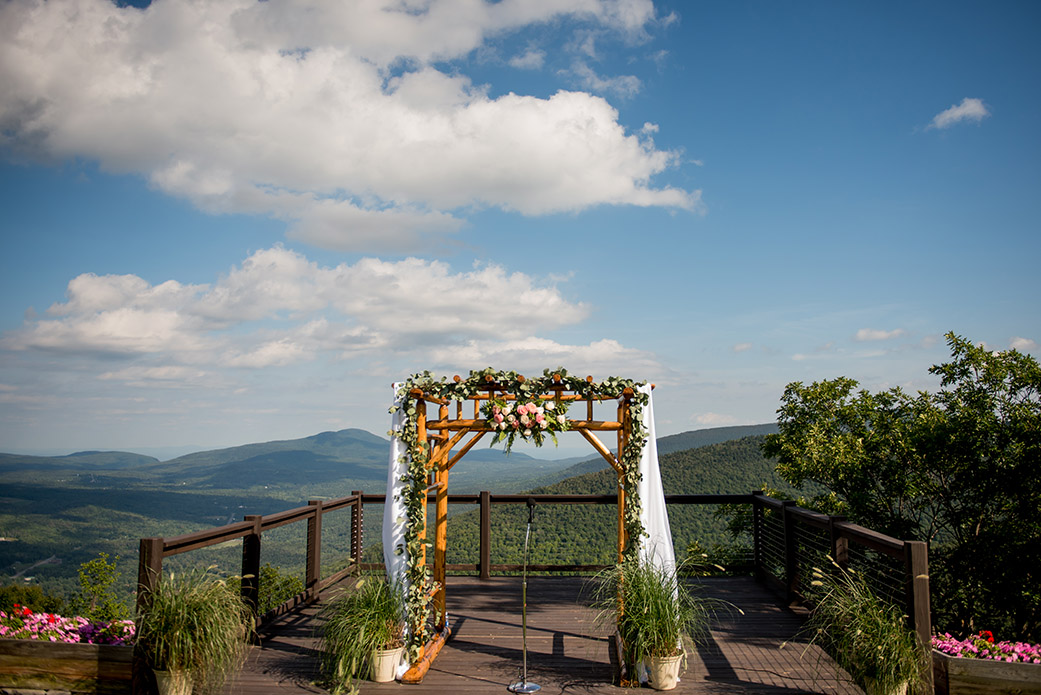 Catskills Hunter Mountain Bohemian Wedding - Custom by Nicole Photography
