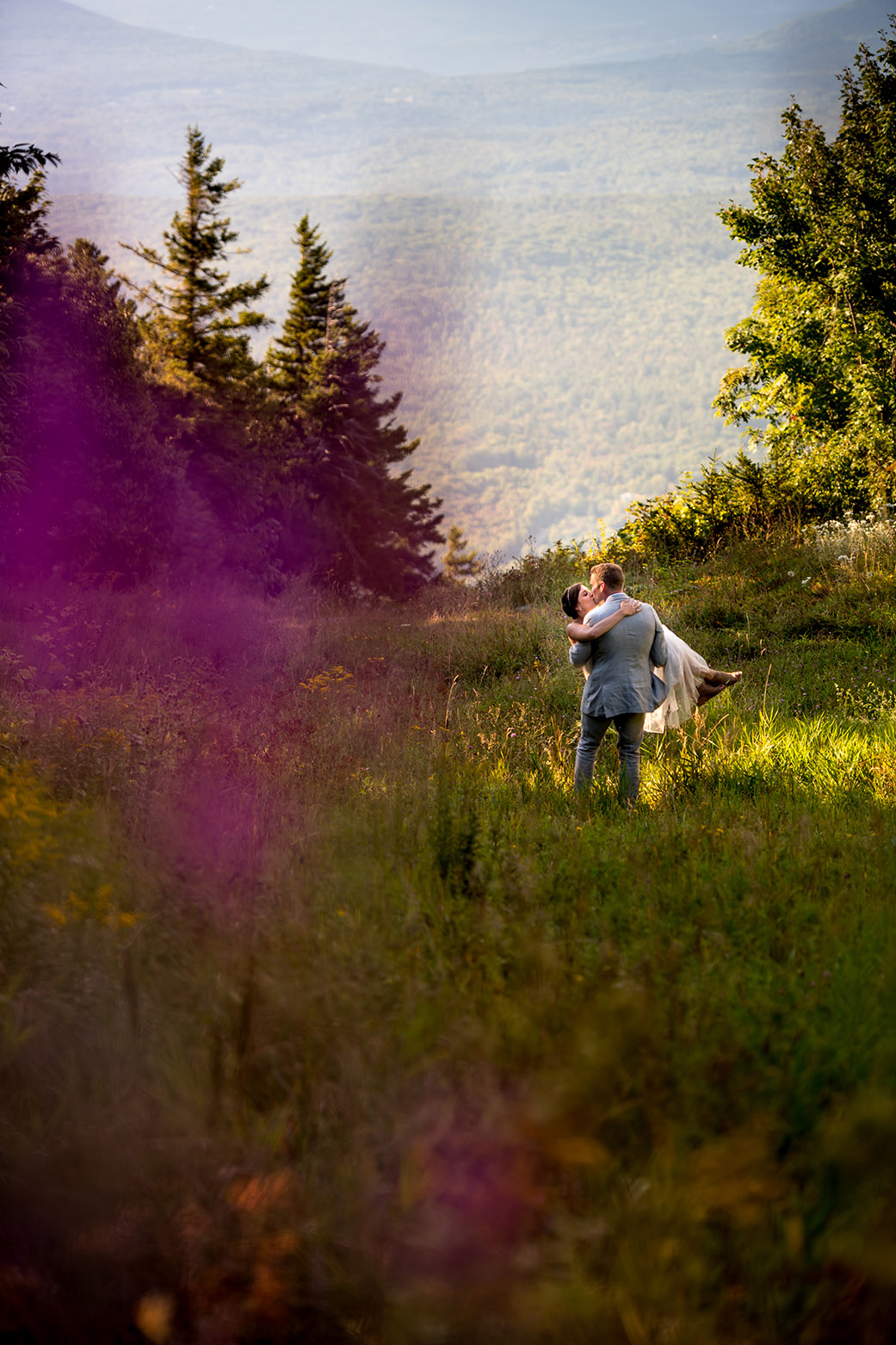 Gorgeous Mountain Wedding Photos - Catskills Hunter Mountain Bohemian Wedding - Custom by Nicole Photography