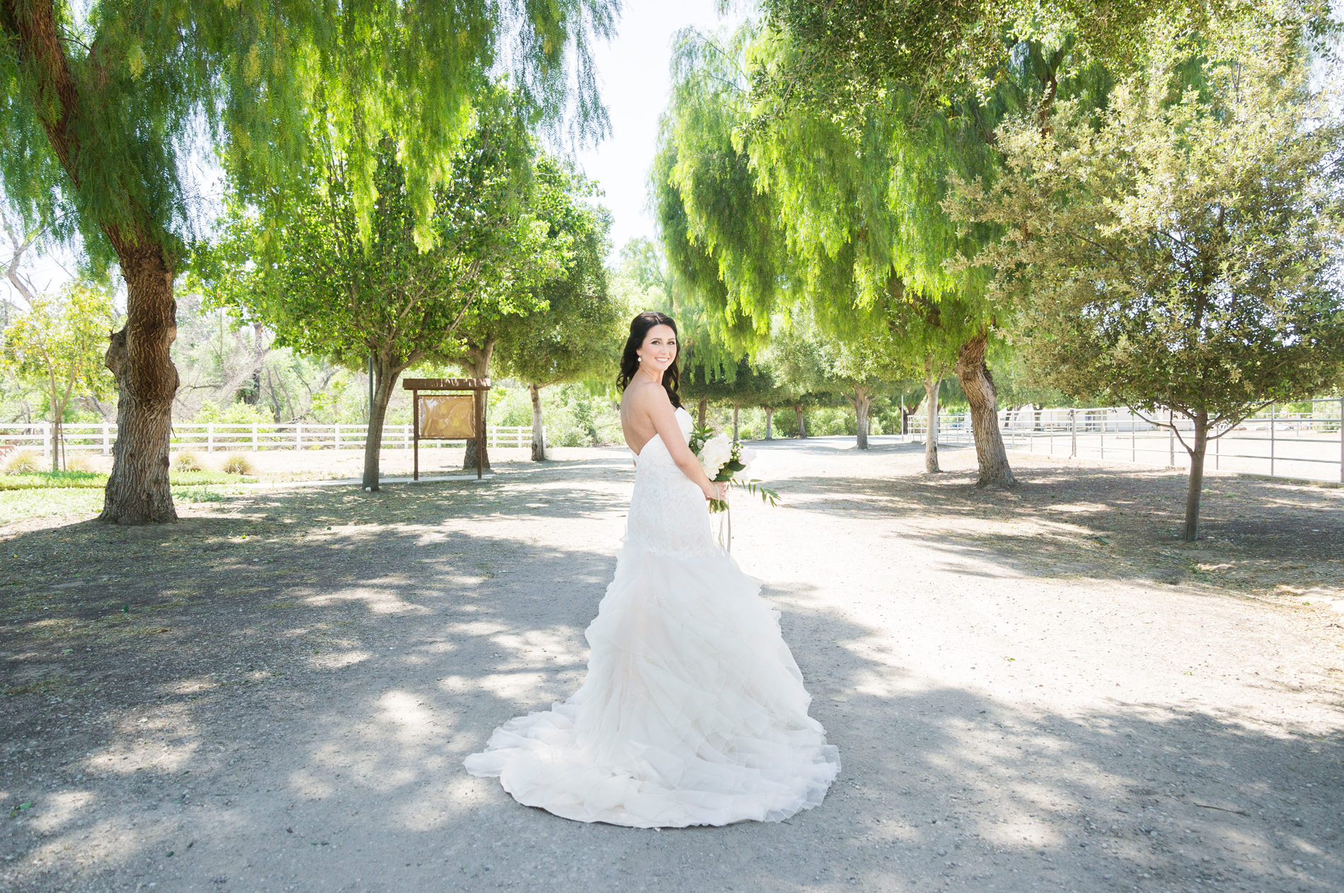 Mermaid Lace Wedding Dress - A McCoy Equestrian Center Wedding - Peterson Design & Photography