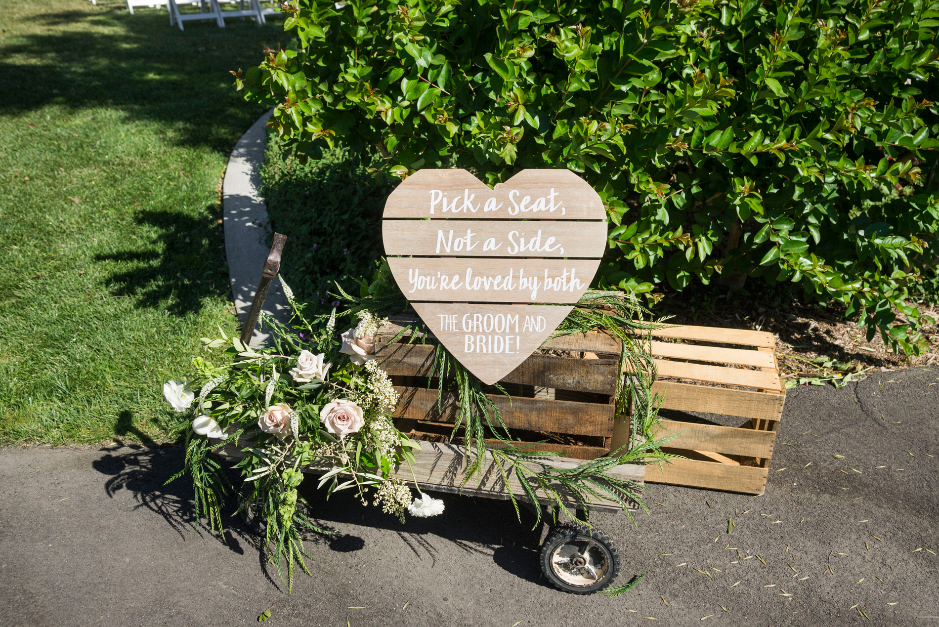 Vintage Wedding Decor - A McCoy Equestrian Center Wedding - Peterson Design & Photography