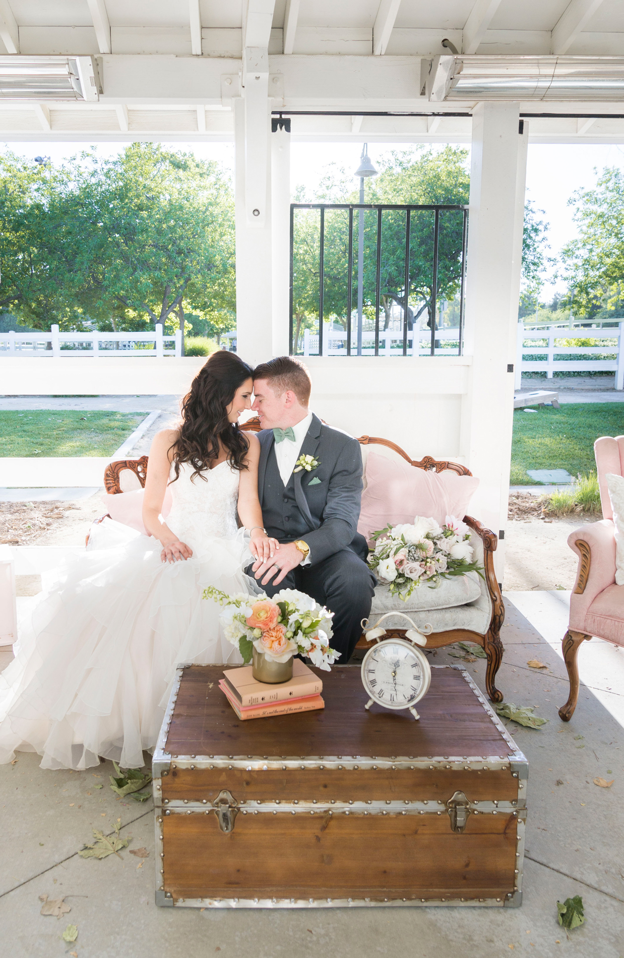 A Rustic-Vintage Glam McCoy Equestrian Center Wedding - Peterson Design & Photography