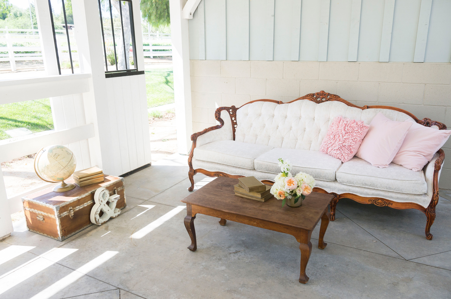 A Rustic-Vintage Glam McCoy Equestrian Center Wedding - Peterson Design & Photography