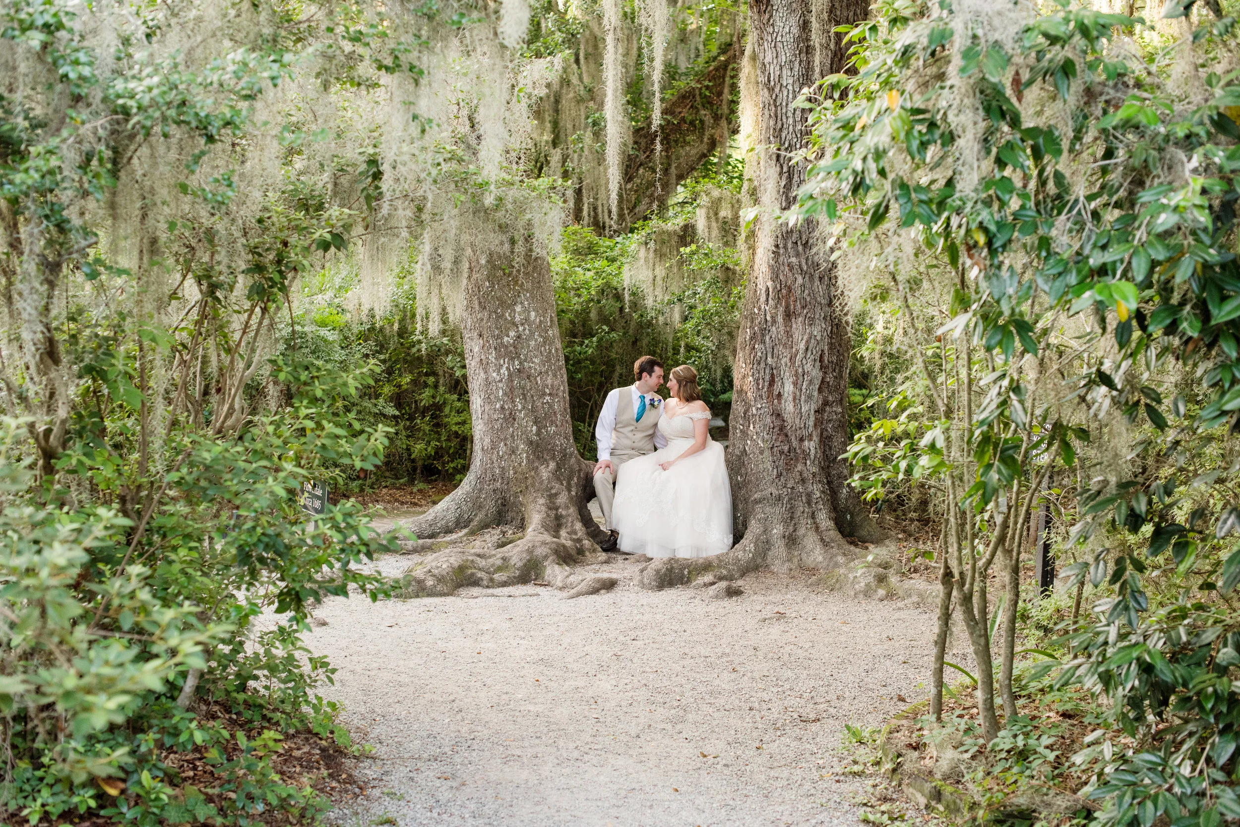 A Charleston Magnolia Plantation Peacock Wedding - Meredith Ryncarz Photography
