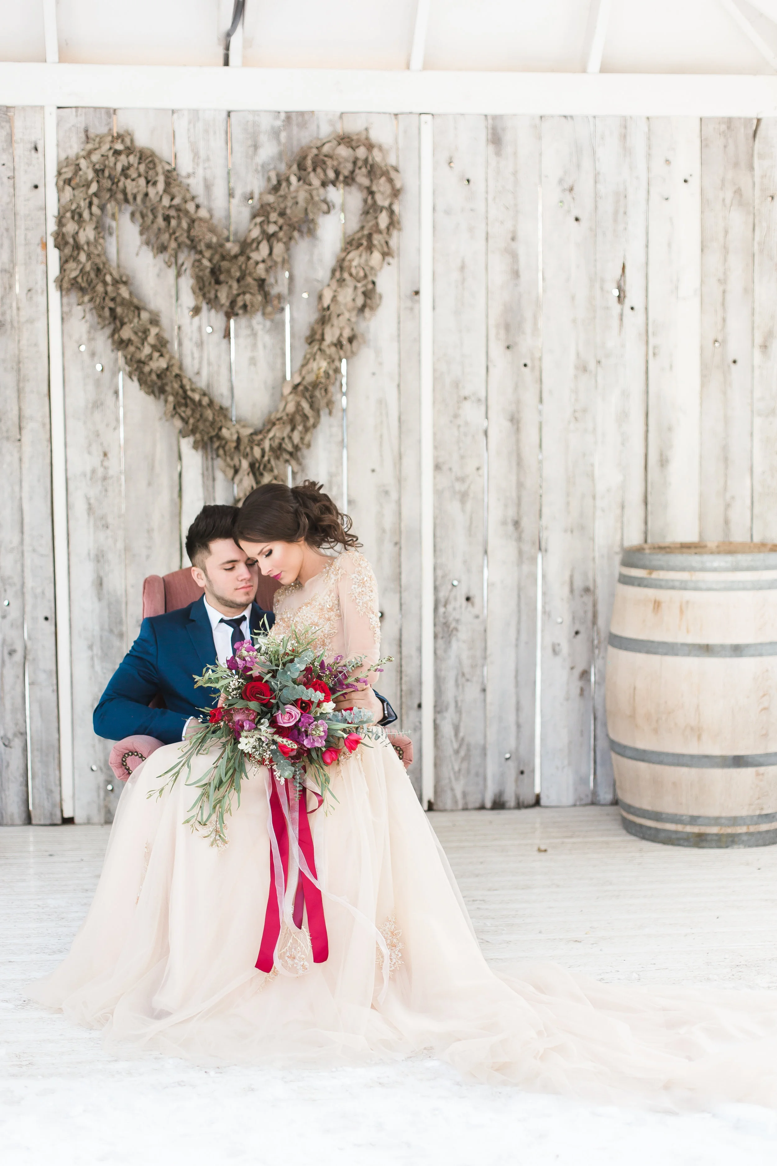 A Dreamy, Romantic Blush Gray Gables Estate Styled Shoot - Solovey Photography