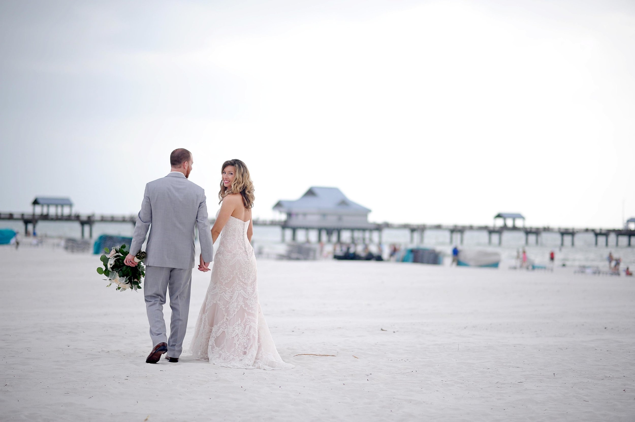 A Clearwater Beach Florida Destination Wedding - Amanda McMahon Photography