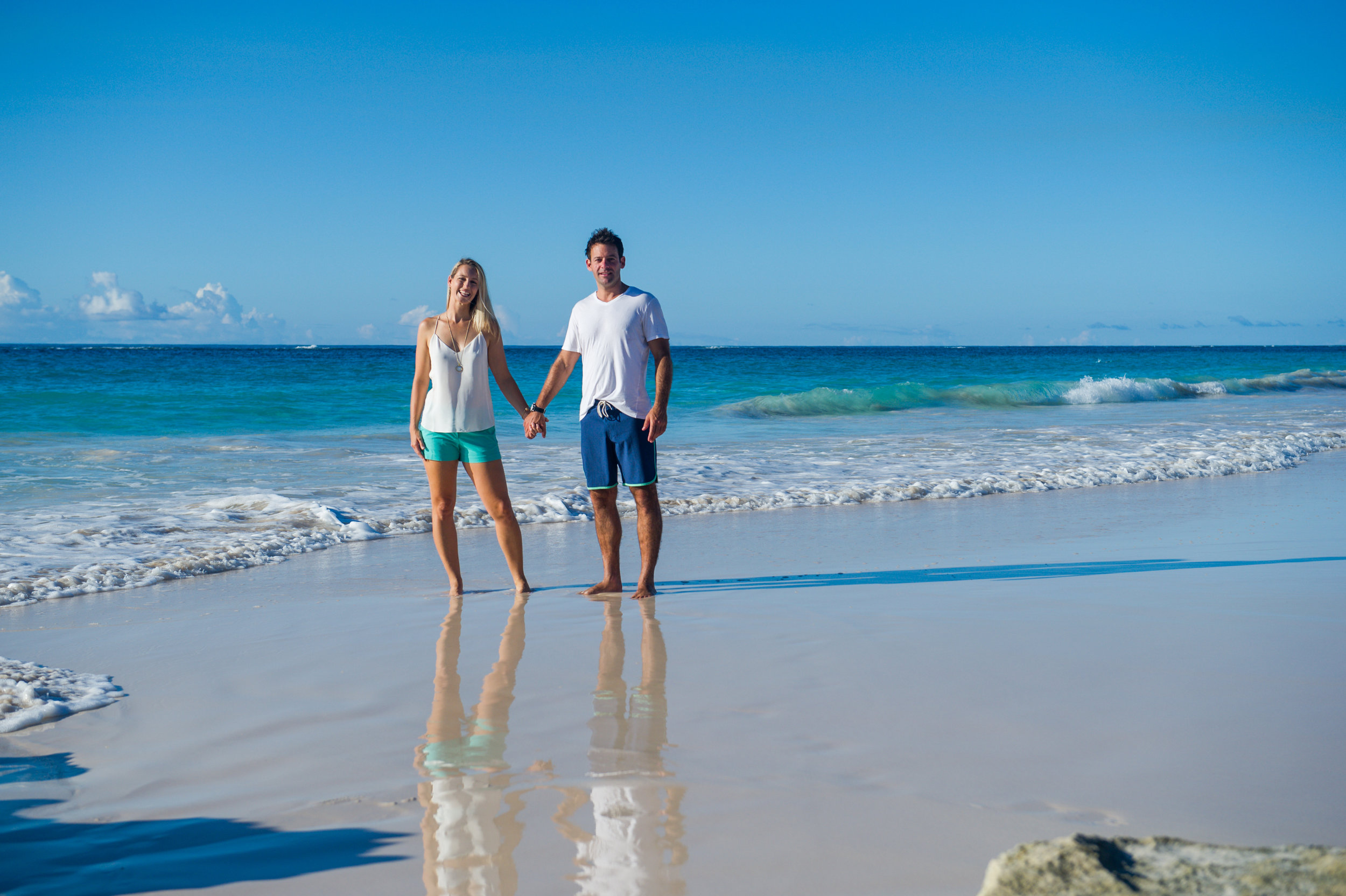 A Grape Bay Beach Surf Engagement Session -- Two & Quarter Photography -- Wedding Blog-The Overwhelmed Bride