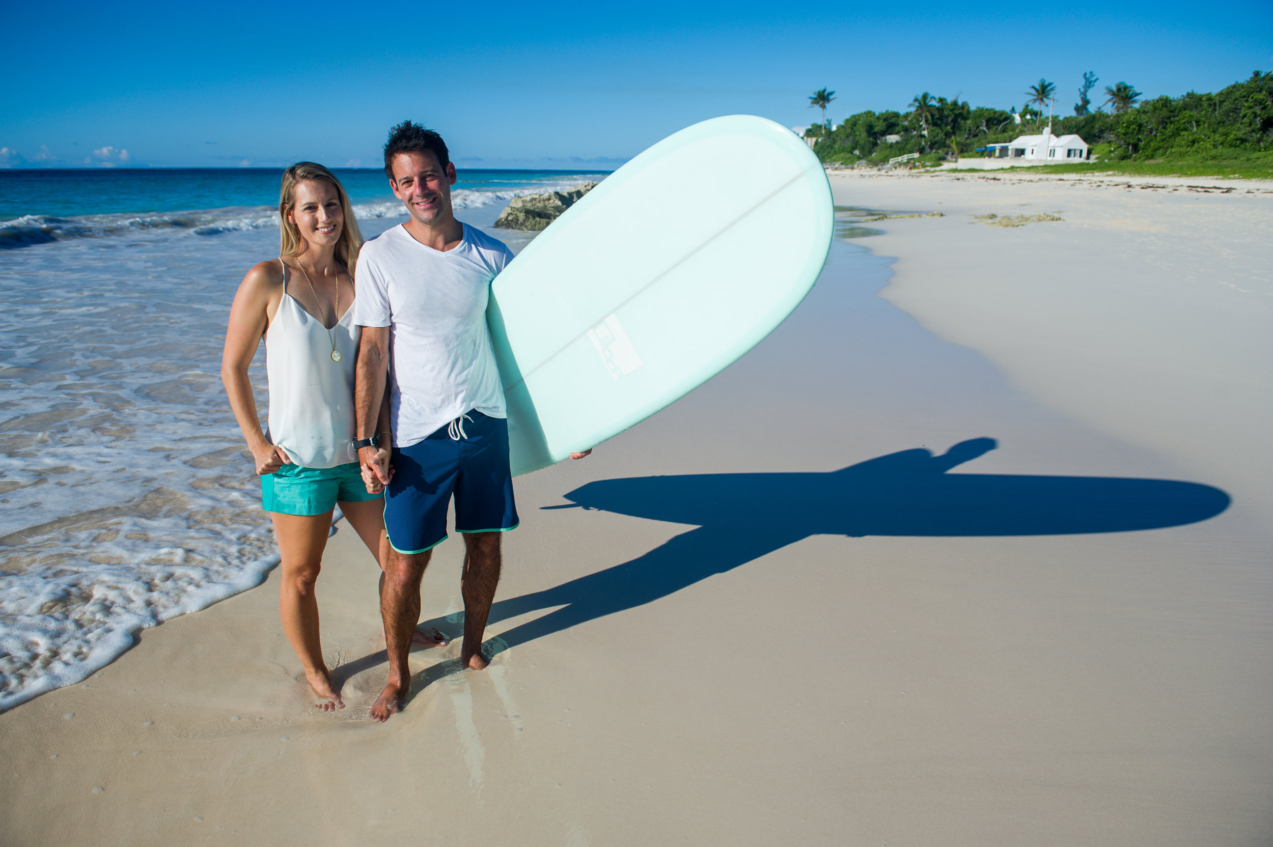 A Grape Bay Beach Surf Engagement Session -- Two & Quarter Photography -- Wedding Blog-The Overwhelmed Bride