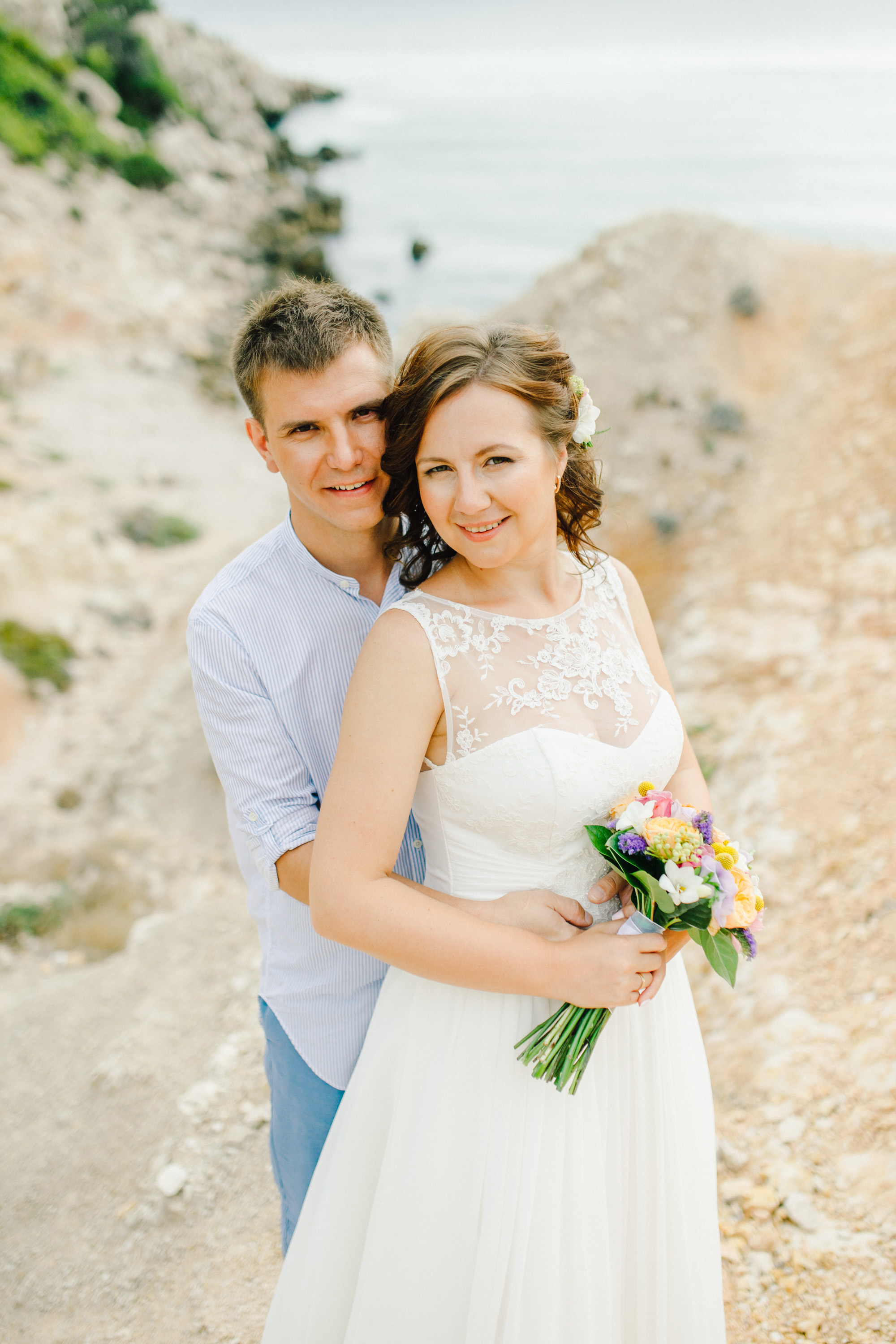 Salou, Spain Beach Wedding - Buenasphotos -- Wedding Blog - The Overwhelmed Bride