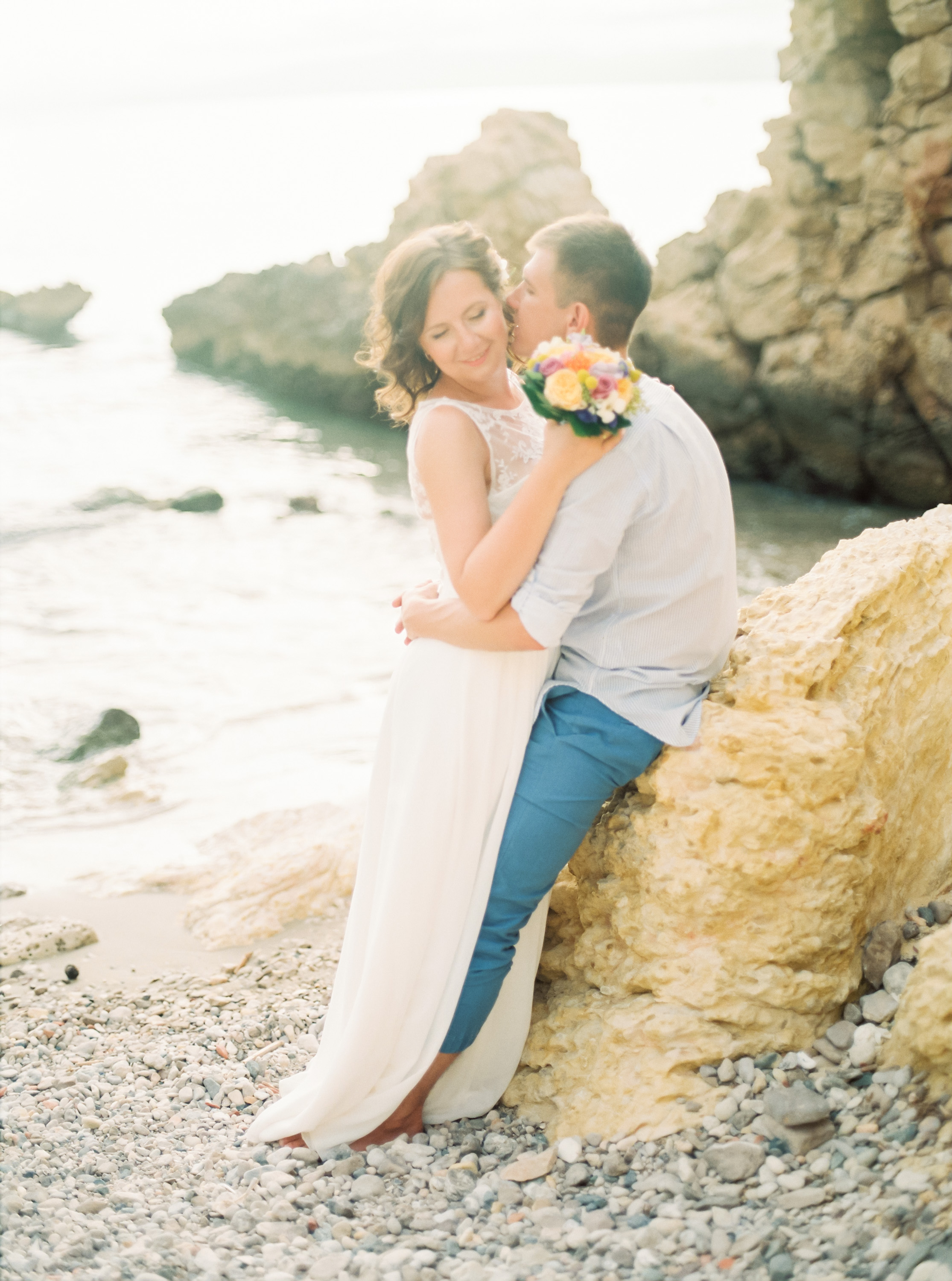 Salou, Spain Beach Wedding - Buenasphotos -- Wedding Blog - The Overwhelmed Bride