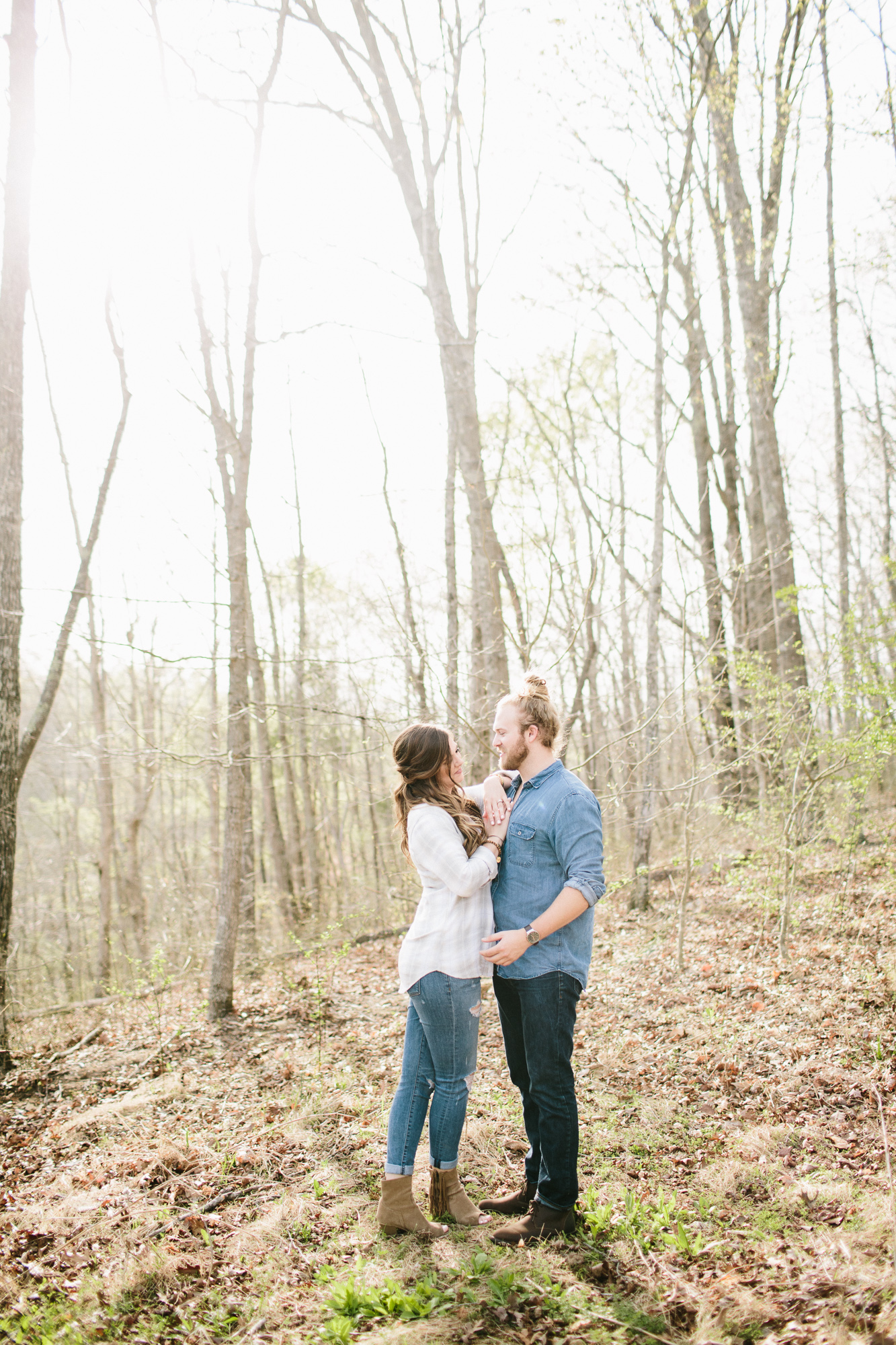 Outdoorsy Adventure Engagement Photos - Moonshine Hill Wedding - High Five for Love Photography -- Wedding Blog - The Overwhelmed Bride