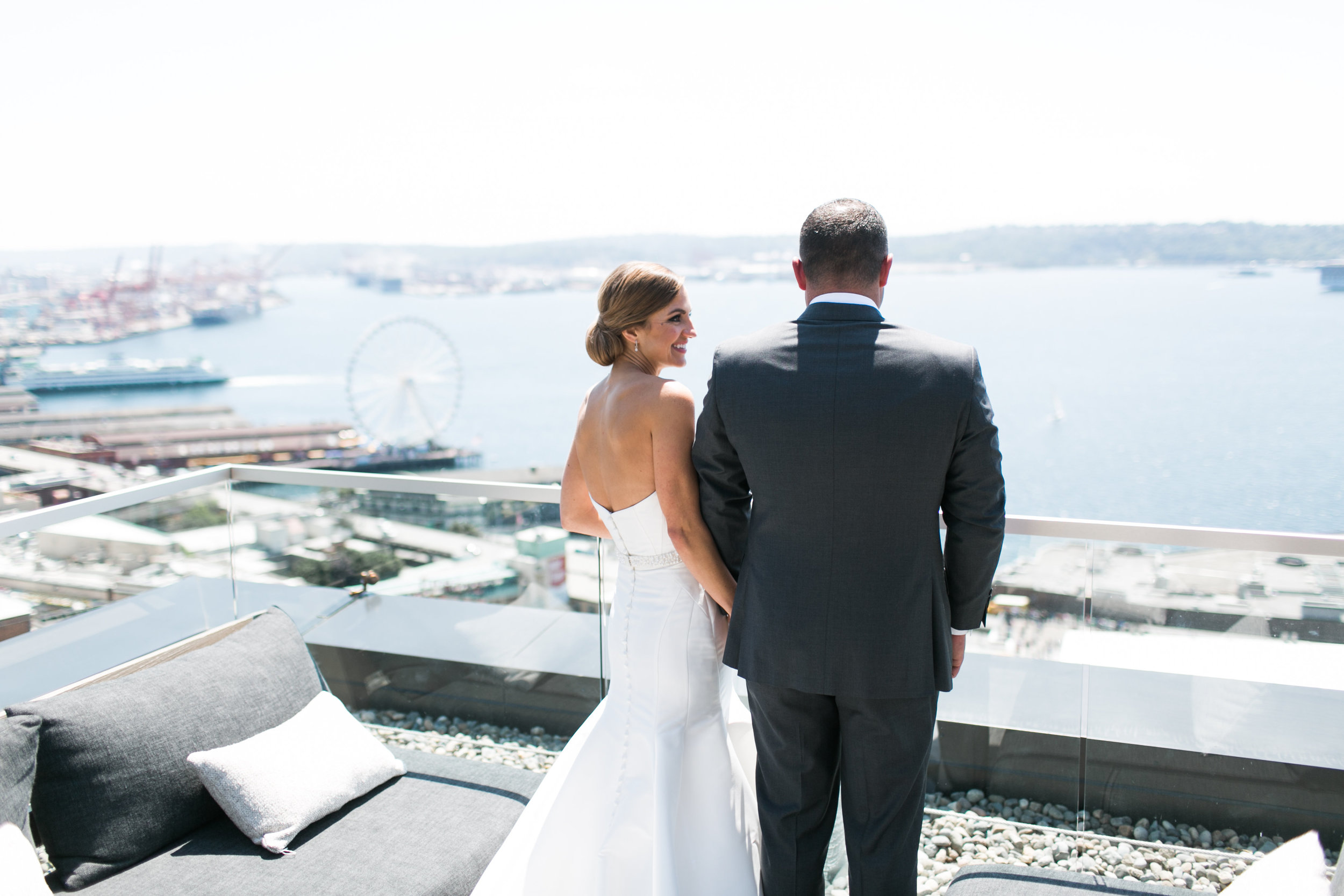 Urban Seattle Wedding - The Foundry Wedding -- Wedding Blog - The Overwhelmed Bride