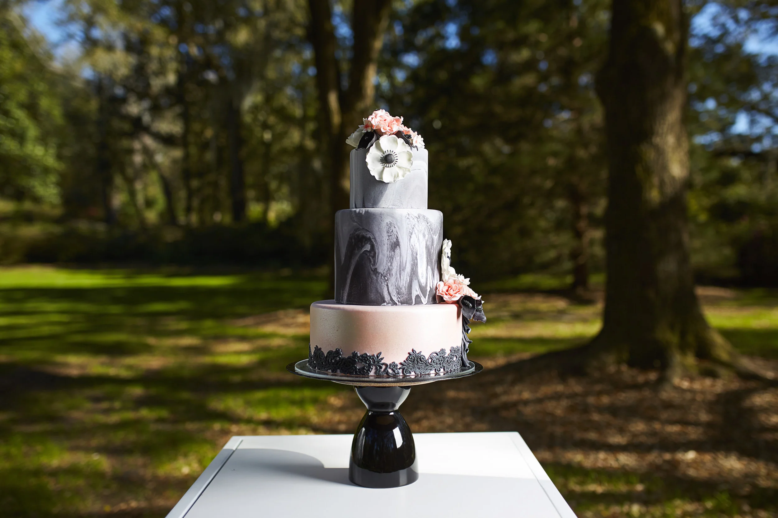 A Black, Blush + Gold Styled Garden Wedding -- Marcus Anthony Photography -- Wedding Blog-The Overwhelmed Bride