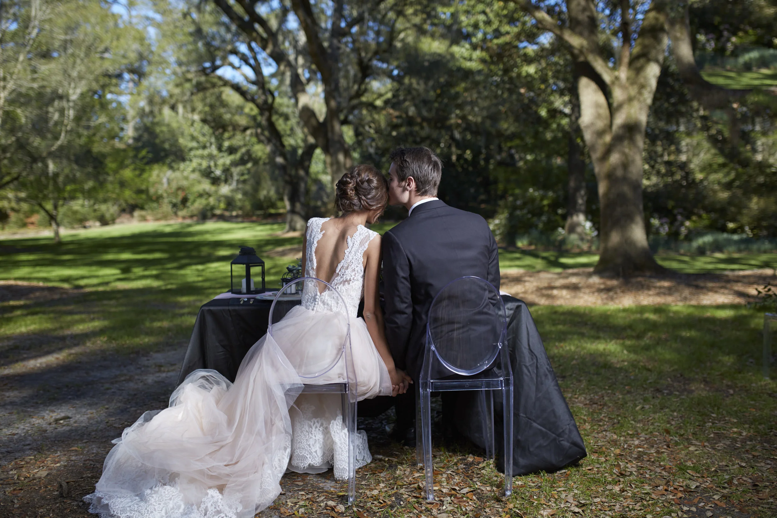A Black, Blush + Gold Styled Garden Wedding -- Marcus Anthony Photography -- Wedding Blog-The Overwhelmed Bride