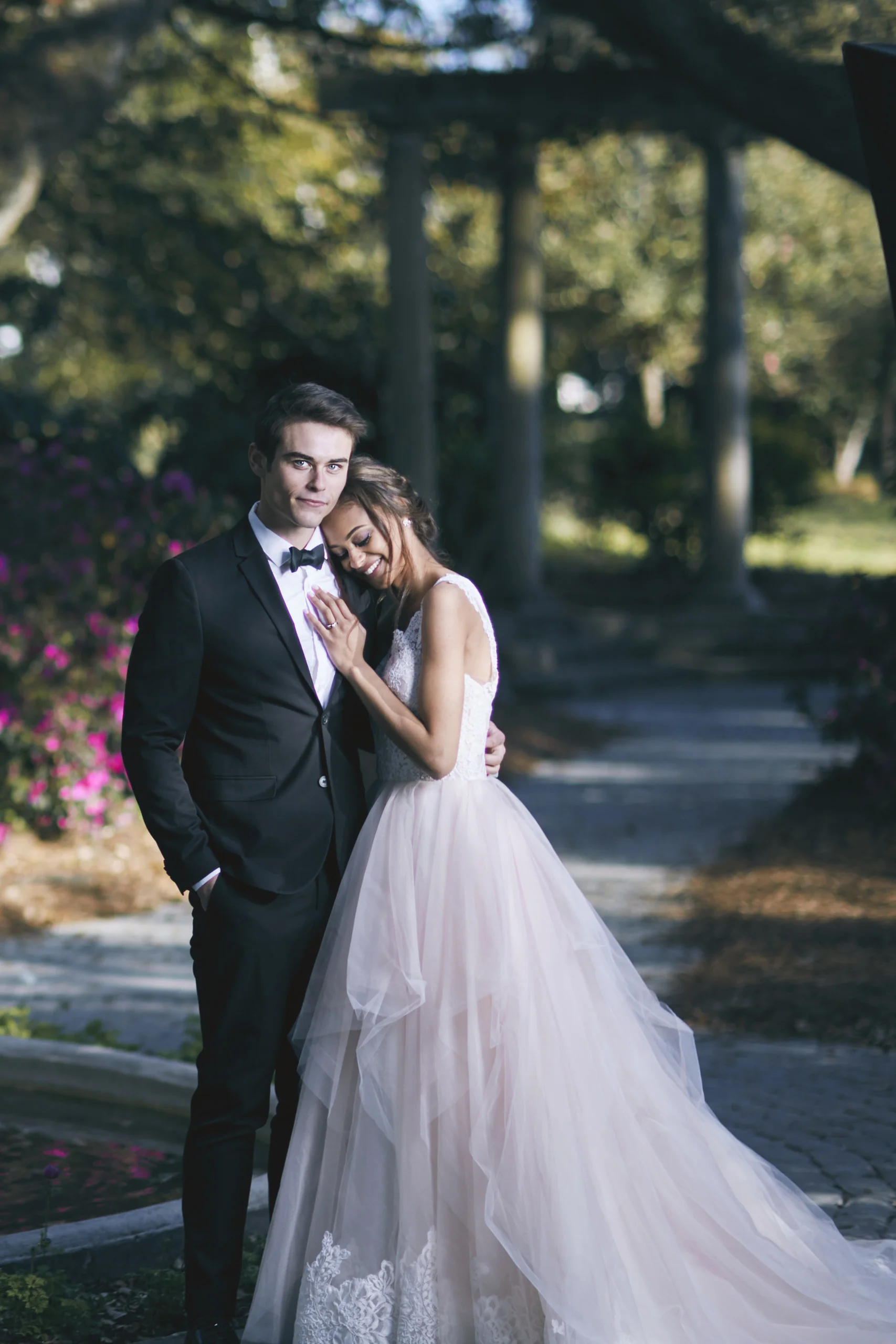 A Black, Blush + Gold Styled Garden Wedding -- Marcus Anthony Photography -- Wedding Blog-The Overwhelmed Bride