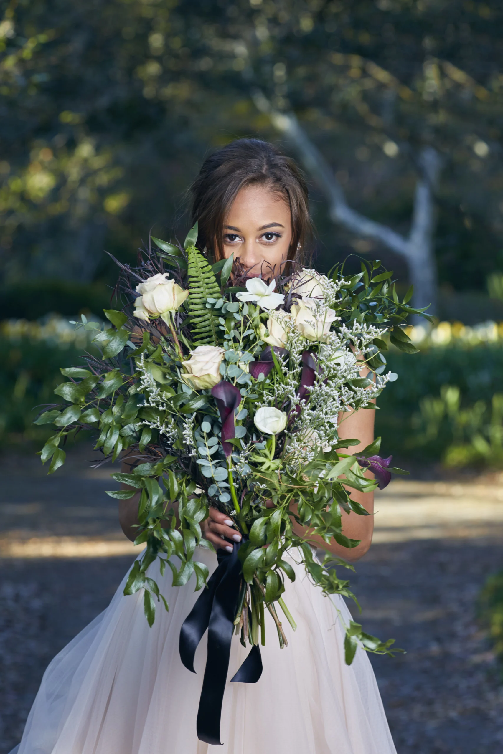 A Black, Blush + Gold Styled Garden Wedding -- Marcus Anthony Photography -- Wedding Blog-The Overwhelmed Bride