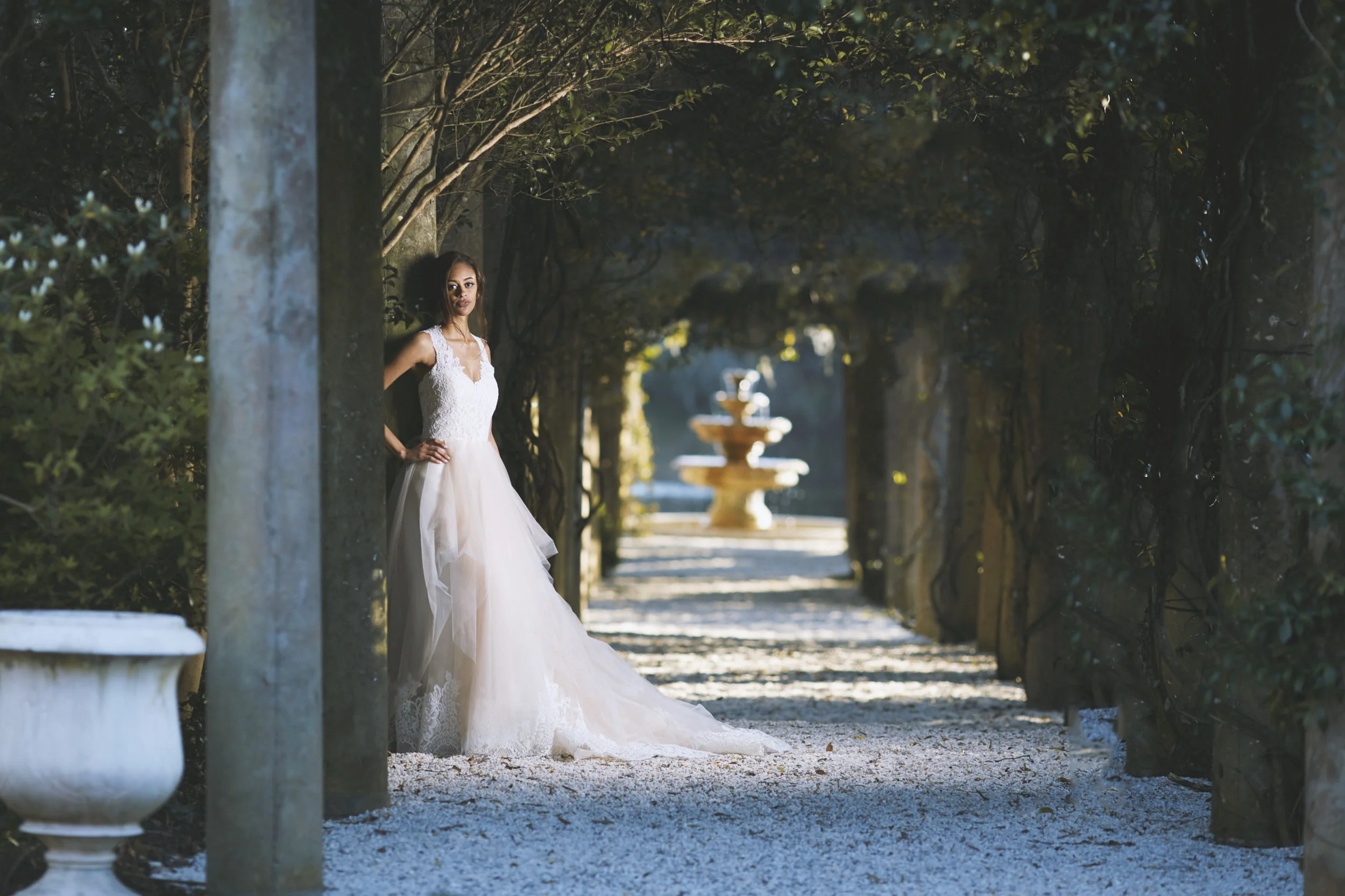 A Black, Blush + Gold Styled Garden Wedding -- Marcus Anthony Photography -- Wedding Blog-The Overwhelmed Bride