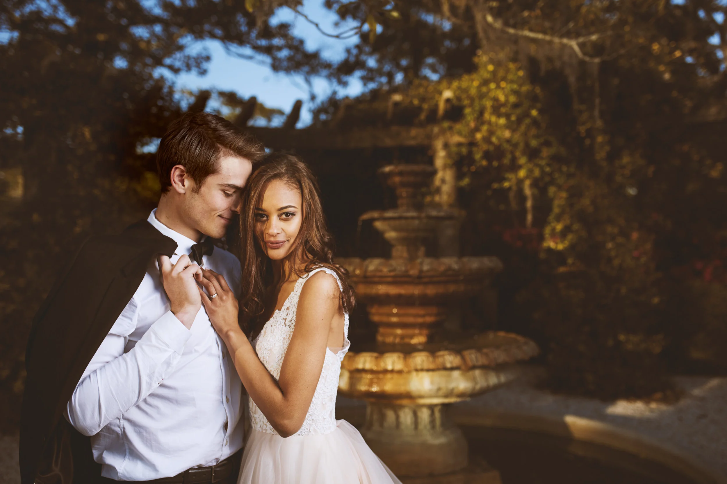 A Black, Blush + Gold Styled Garden Wedding -- Marcus Anthony Photography -- Wedding Blog-The Overwhelmed Bride