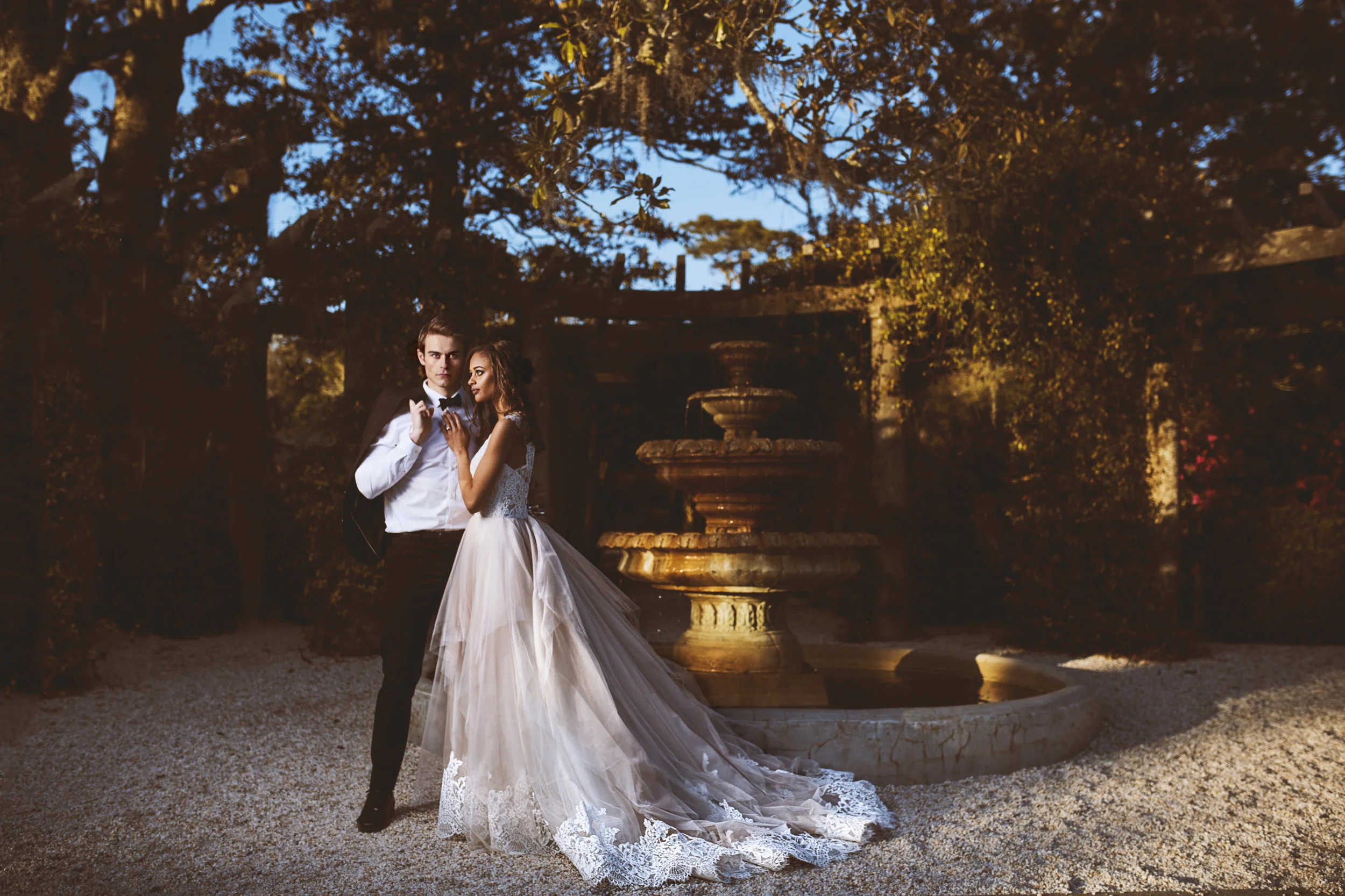A Black, Blush + Gold Styled Garden Wedding -- Marcus Anthony Photography -- Wedding Blog-The Overwhelmed Bride