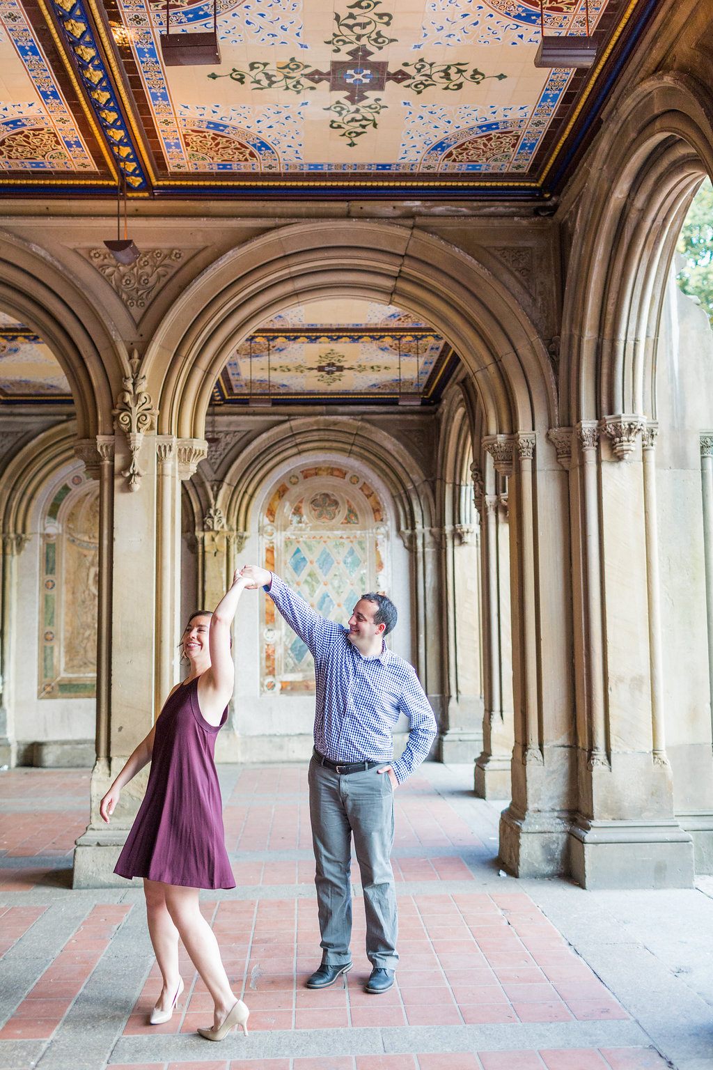 Architecture-Filled Virginia Engagement Photos - Kir2ben Photography