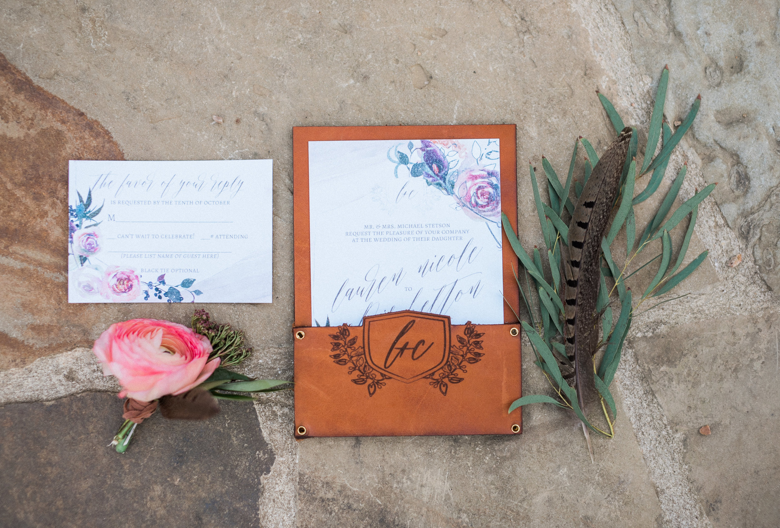 Rustic, Romantic Branded T Ranch Styled Wedding - Burgundy Wine Blush Wedding -- Brittany Jean Photography -- Wedding Blog - The Overwhelmed Bride