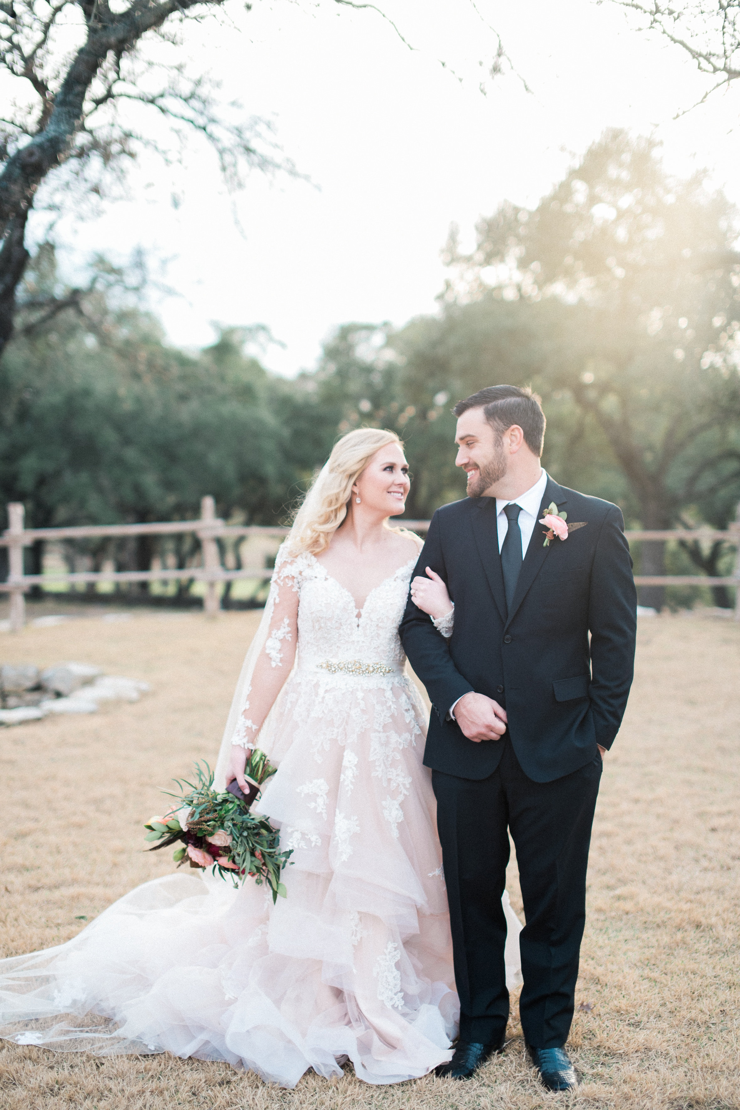 Rustic, Romantic Branded T Ranch Styled Wedding - Burgundy Wine Blush Wedding -- Brittany Jean Photography -- Wedding Blog - The Overwhelmed Bride