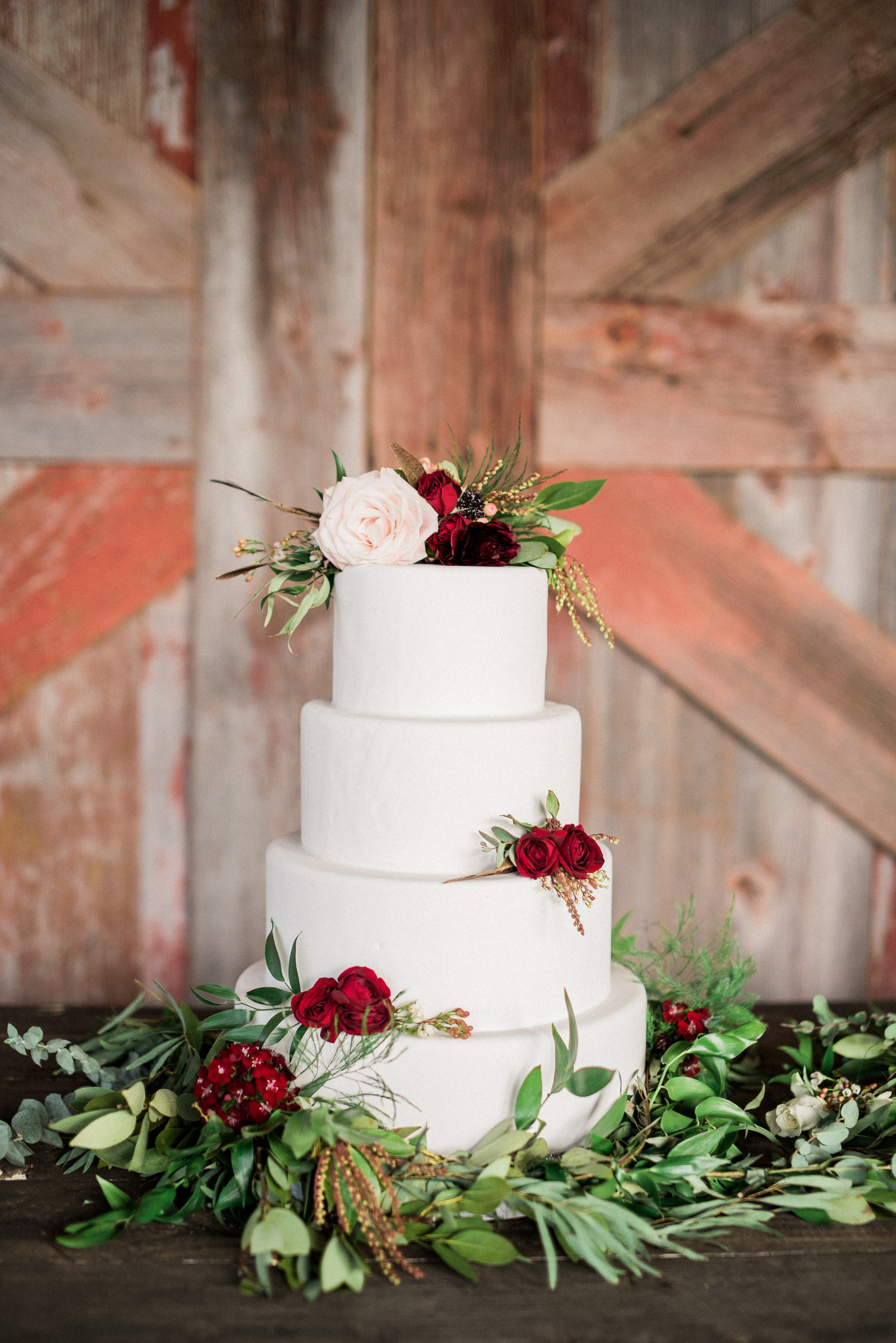 Rustic, Romantic Branded T Ranch Styled Wedding - Burgundy Wine Blush Wedding -- Brittany Jean Photography -- Wedding Blog - The Overwhelmed Bride