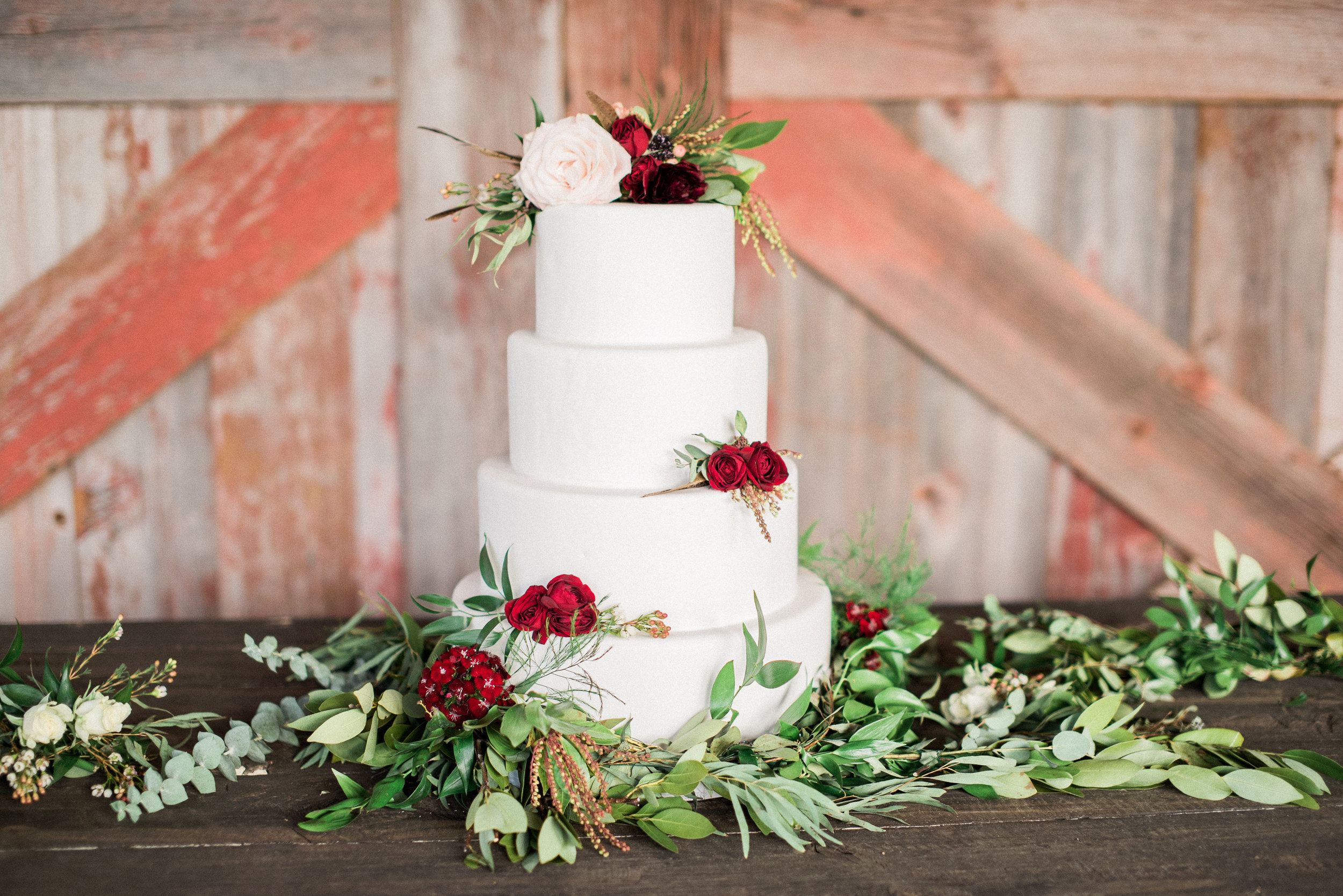 Rustic, Romantic Branded T Ranch Styled Wedding - Burgundy Wine Blush Wedding -- Brittany Jean Photography -- Wedding Blog - The Overwhelmed Bride