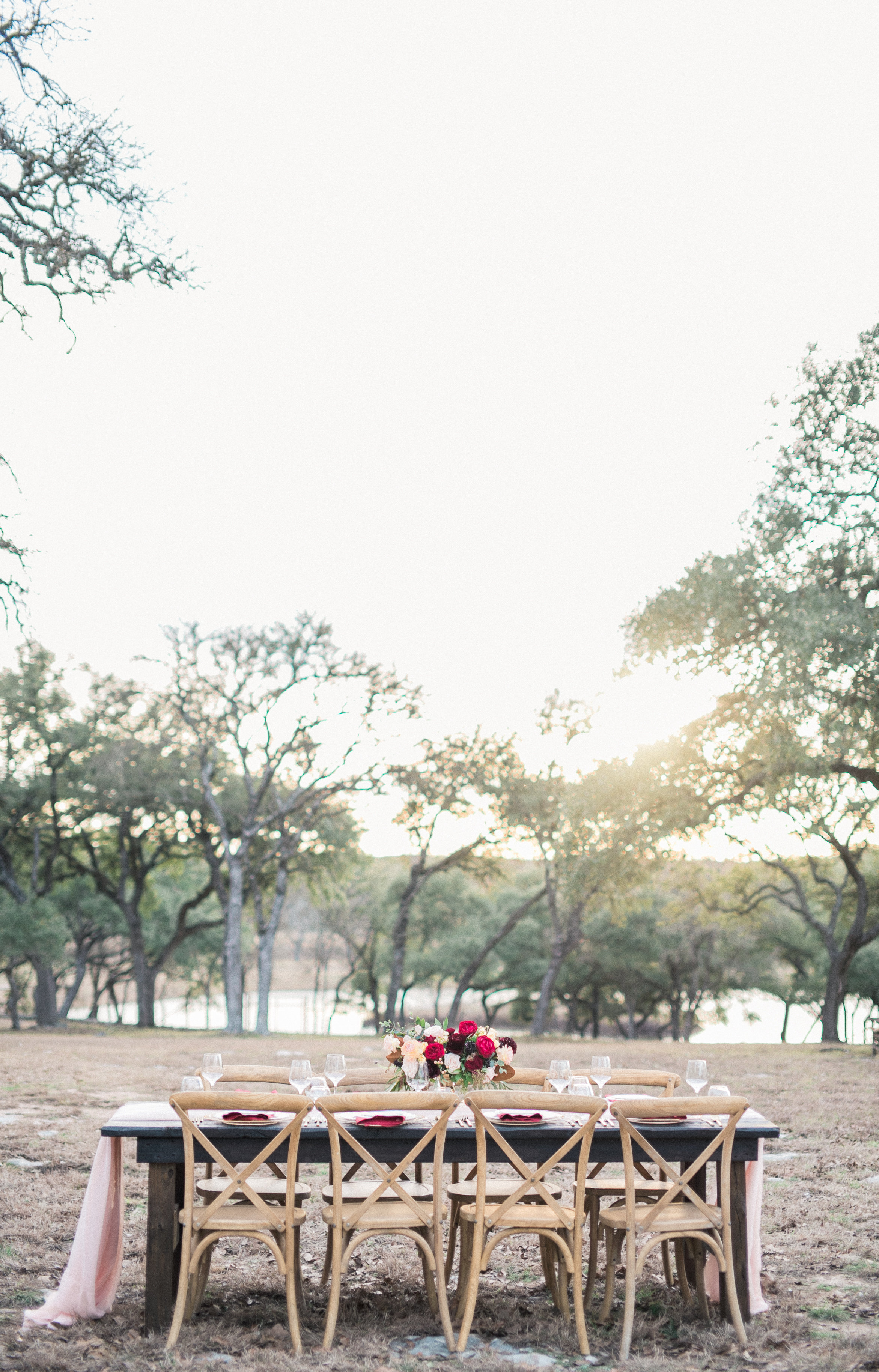 Rustic, Romantic Branded T Ranch Styled Wedding - Burgundy Wine Blush Wedding -- Brittany Jean Photography -- Wedding Blog - The Overwhelmed Bride