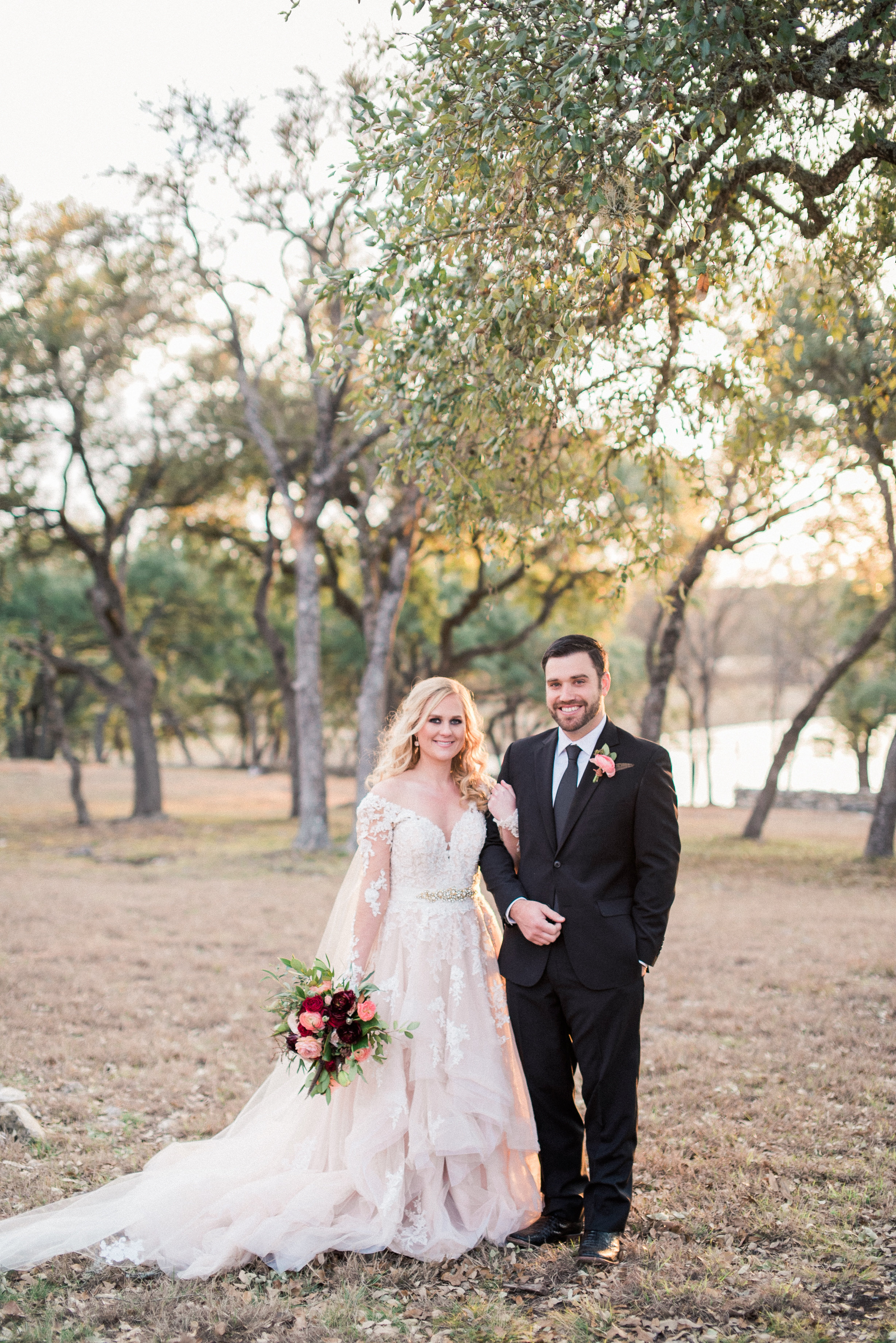 Rustic, Romantic Branded T Ranch Styled Wedding - Burgundy Wine Blush Wedding -- Brittany Jean Photography -- Wedding Blog - The Overwhelmed Bride