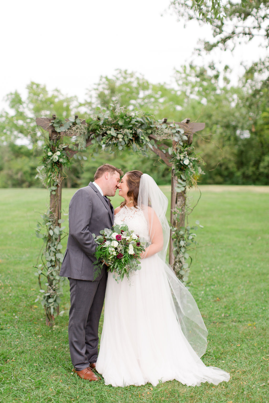 The Barn at Kennedy Farm Wedding - Lizton, Indiana Wedding Venue - Danielle Harris Photography -- Wedding Blog - The Overwhelmed Bride