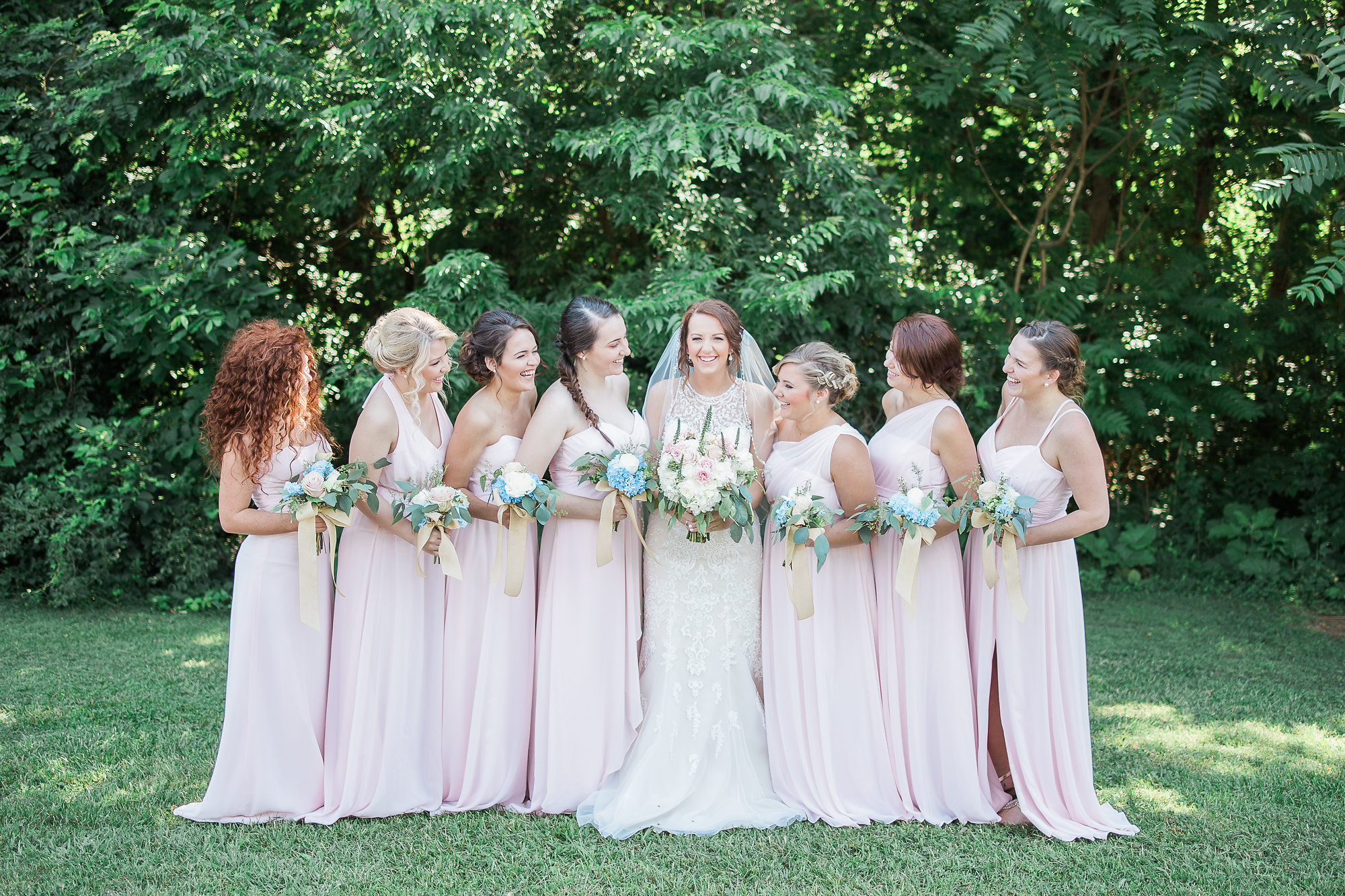 A White + Blush East Tennessee Modern Church Wedding - Robin Collins Photography -- Wedding Blog - The Overwhelmed Bride