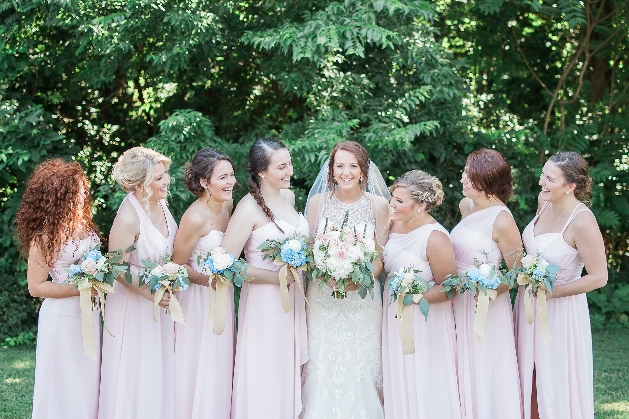 A White + Blush East Tennessee Modern Church Wedding - Robin Collins Photography -- Wedding Blog - The Overwhelmed Bride