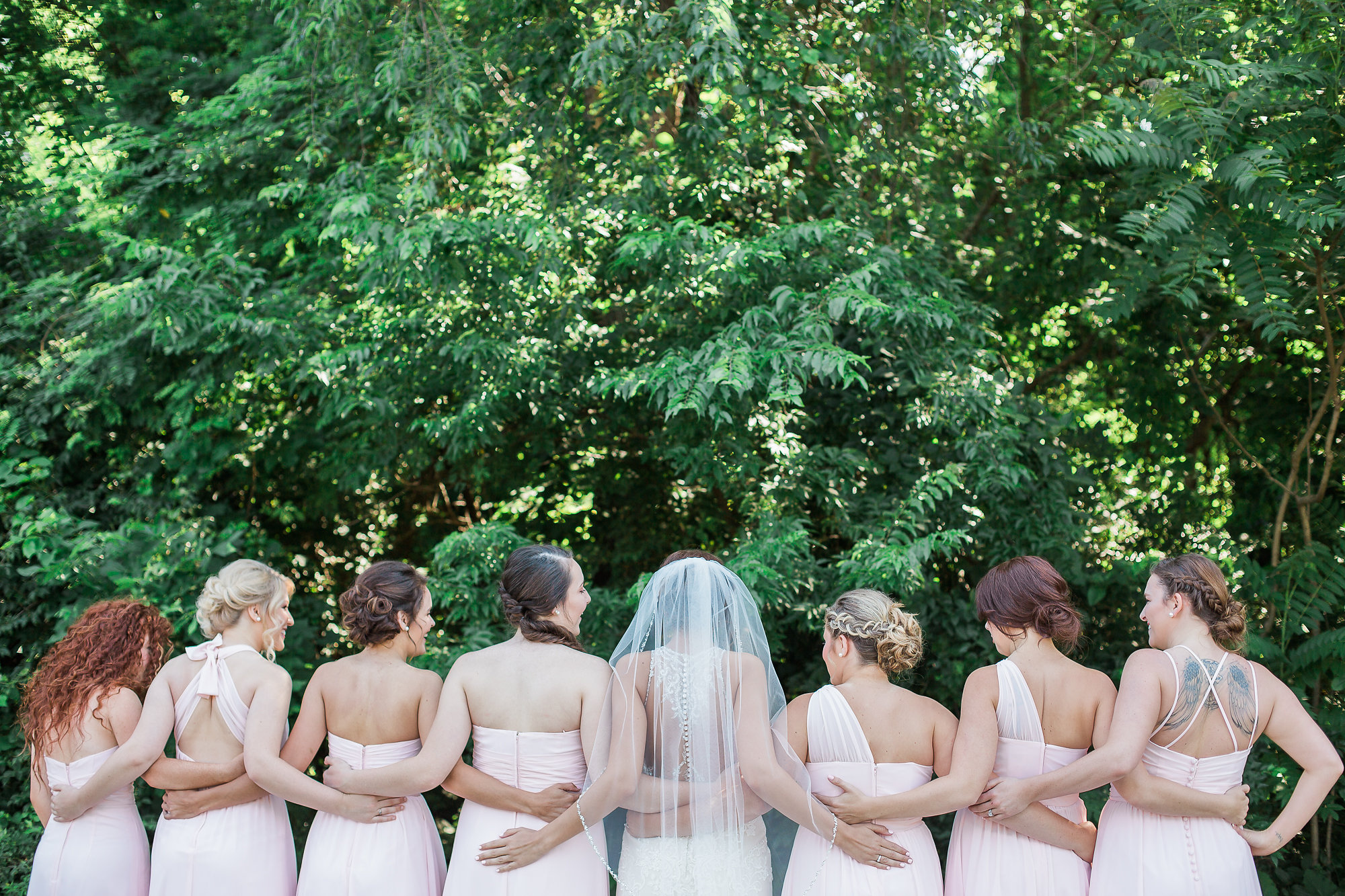 A White + Blush East Tennessee Modern Church Wedding - Robin Collins Photography -- Wedding Blog - The Overwhelmed Bride