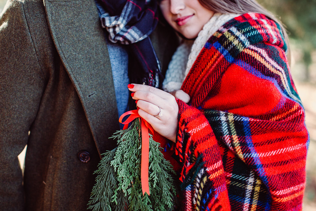 Cozy Winter Engagement Photos - Forever Photography Studio -- Wedding Blog - The Overwhelmed Bride