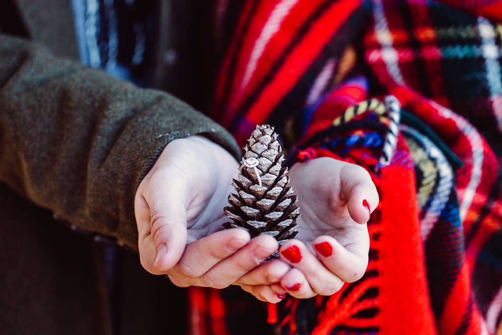 Cozy Winter Engagement Photos - Forever Photography Studio -- Wedding Blog - The Overwhelmed Bride