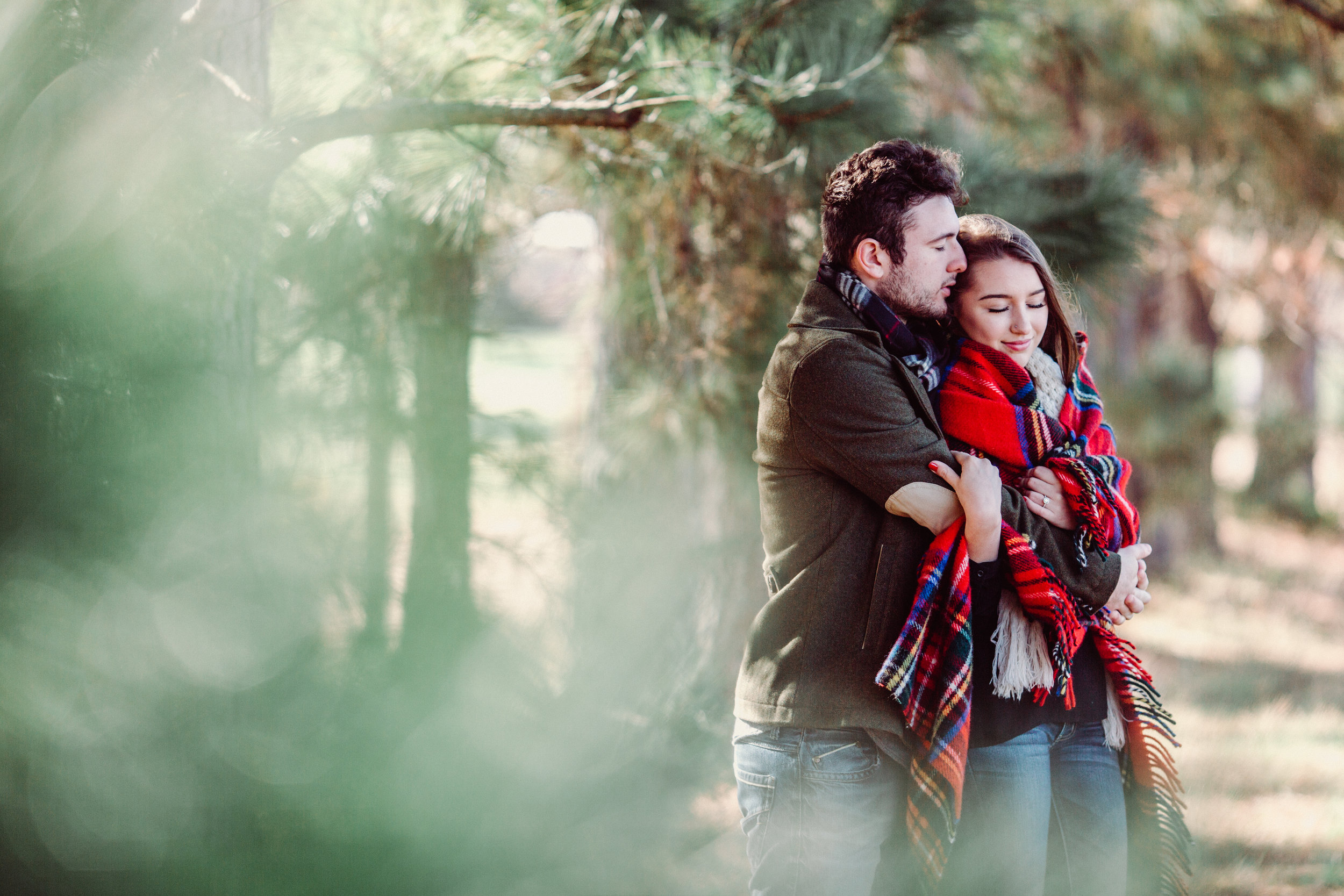 Cozy Winter Engagement Photos - Forever Photography Studio -- Wedding Blog - The Overwhelmed Bride