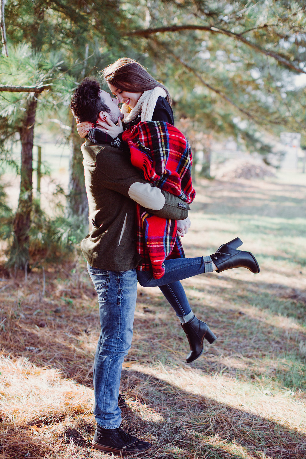 Cozy Winter Engagement Photos - Forever Photography Studio -- Wedding Blog - The Overwhelmed Bride