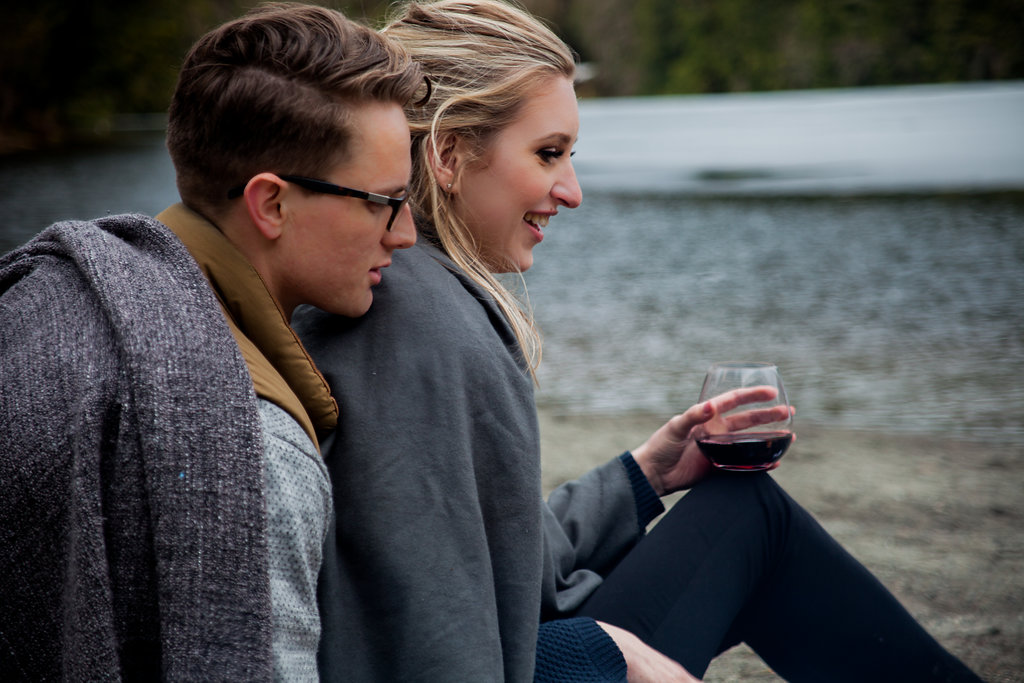 Sea to Sky Gondola Trails Engagement Photos - Outdoor Engagement Photos -- Wedding Blog - The Overwhelmed Bride